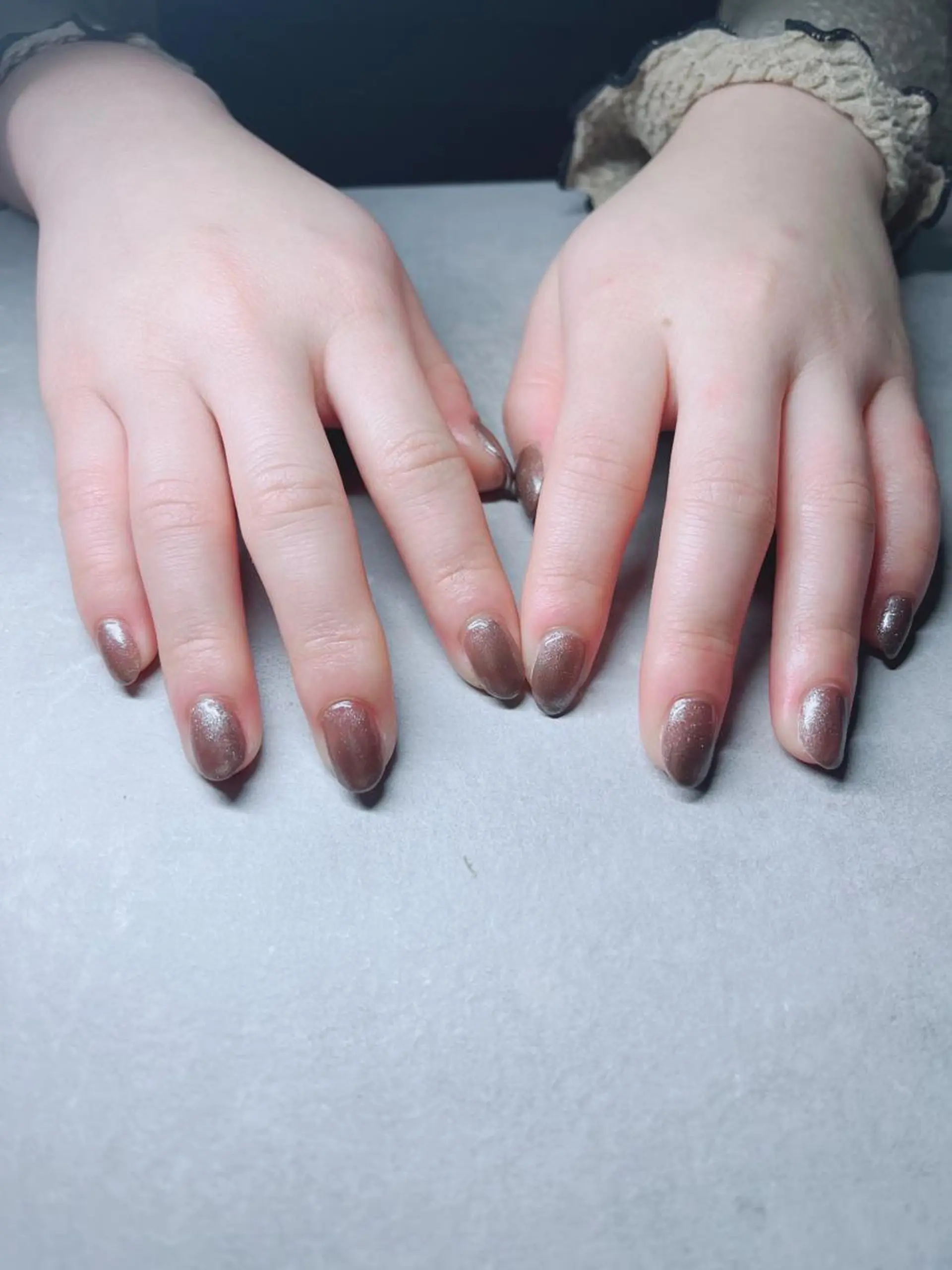 ネイル ラメ(グリッター) ate eyelash所属・もり まゆみのマツエク・マツパデザイン