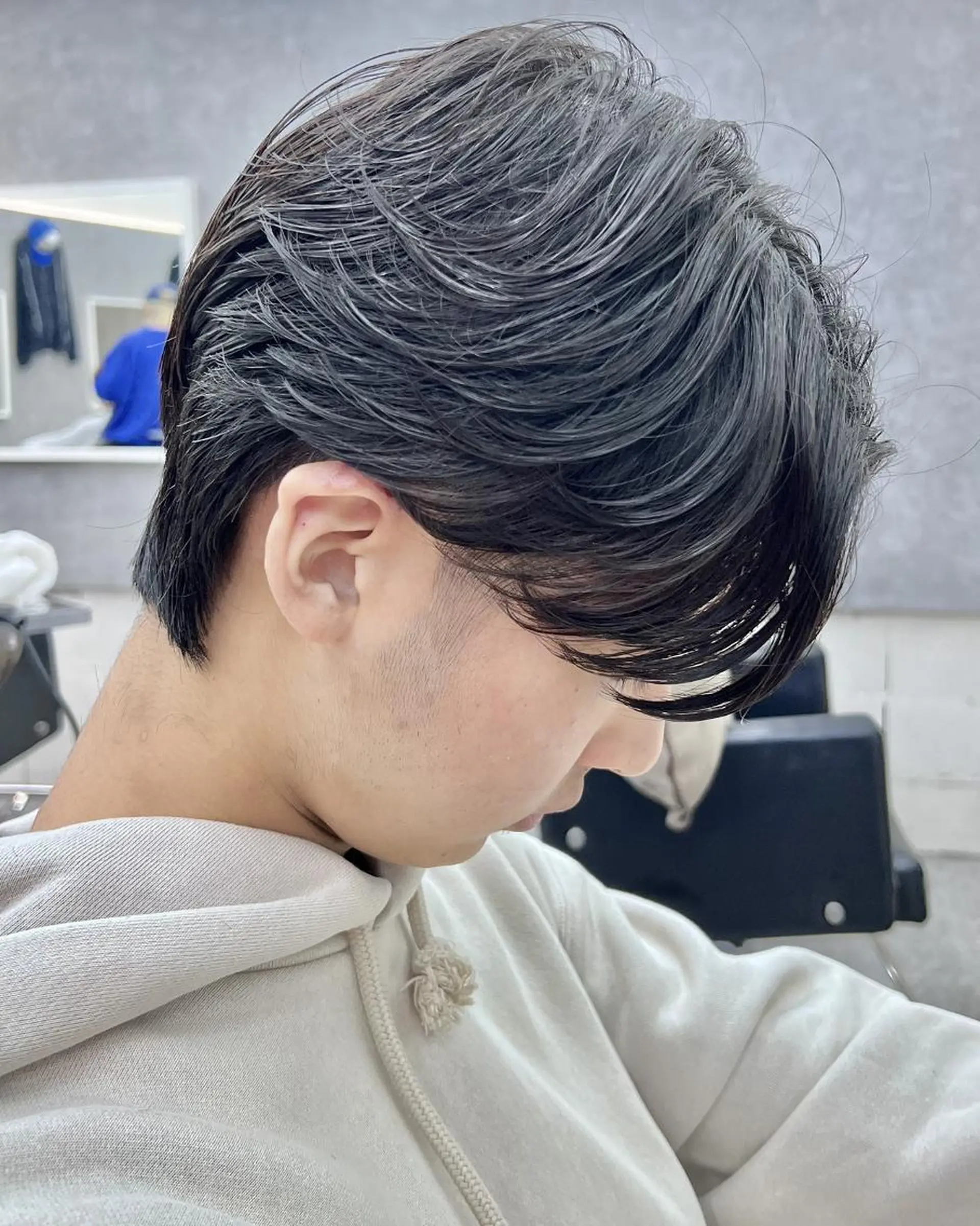 パーマ メンズ カット パーマ GLOP HOMME 店長　アオトのヘアスタイル