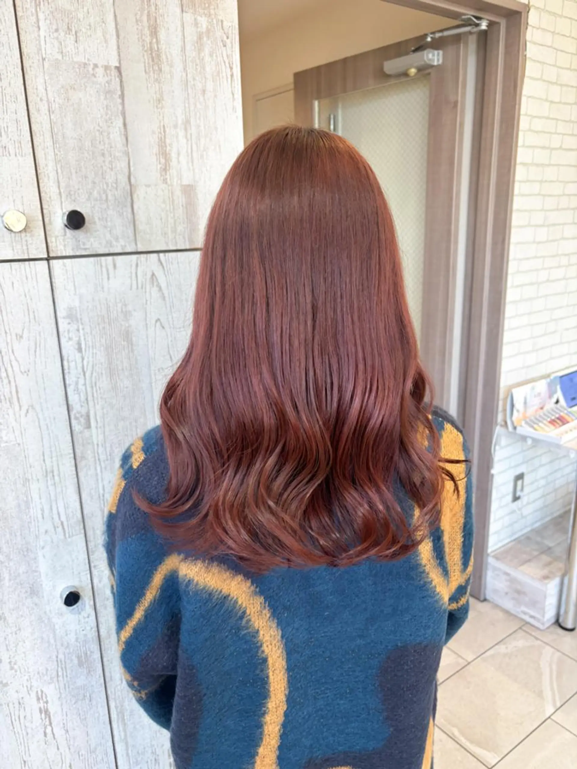 ロング カラー ブラウンカラー ピンクカラー ピンクブラウン ヘアカラー 高橋成海💎透明感/ デザインカラー💎のヘアスタイル