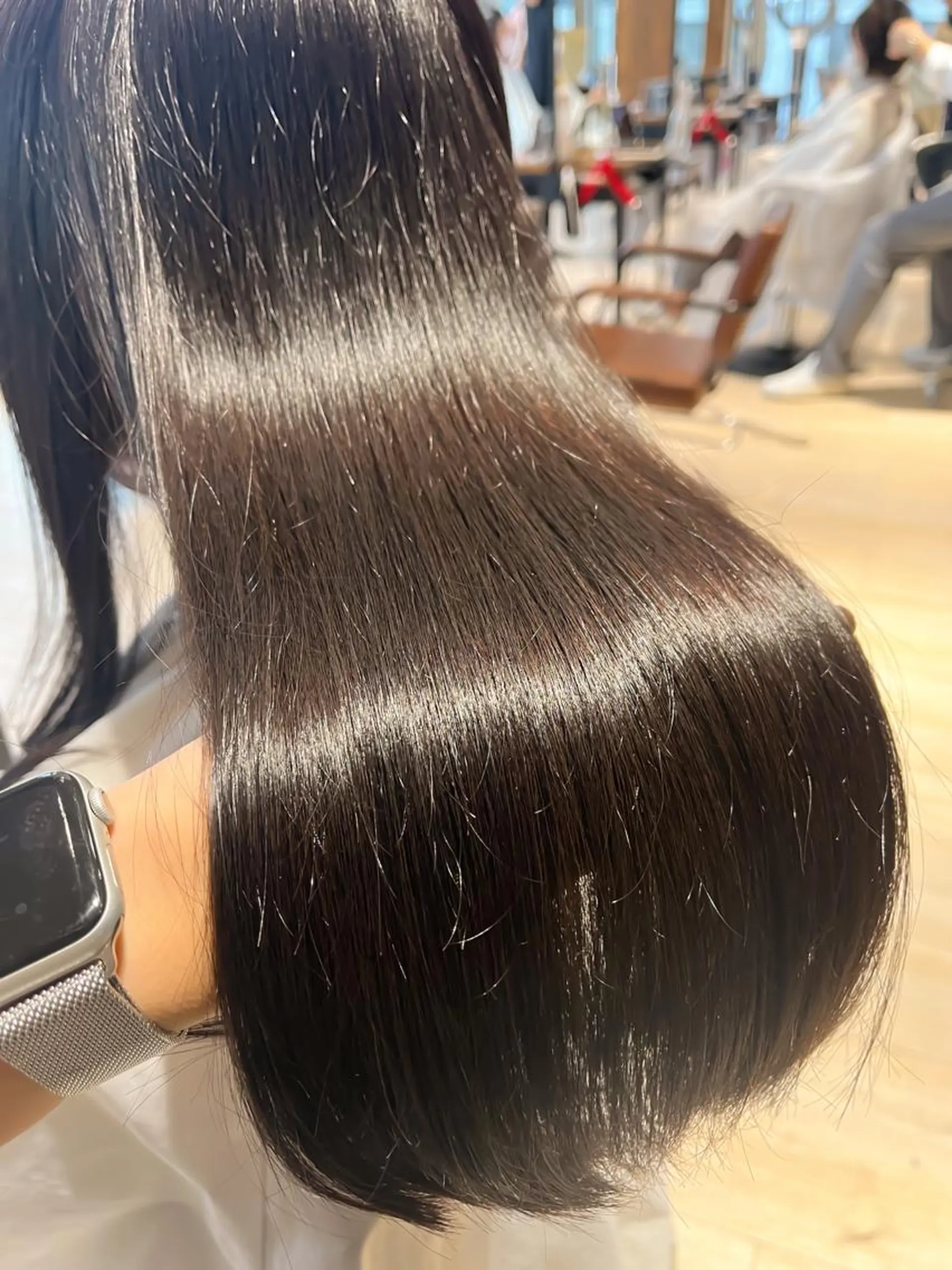ロング カラー ベージュカラー ラベンダーカラー ラベンダーベージュ 早朝セット☀️ レイヤー/Momoのヘアスタイル