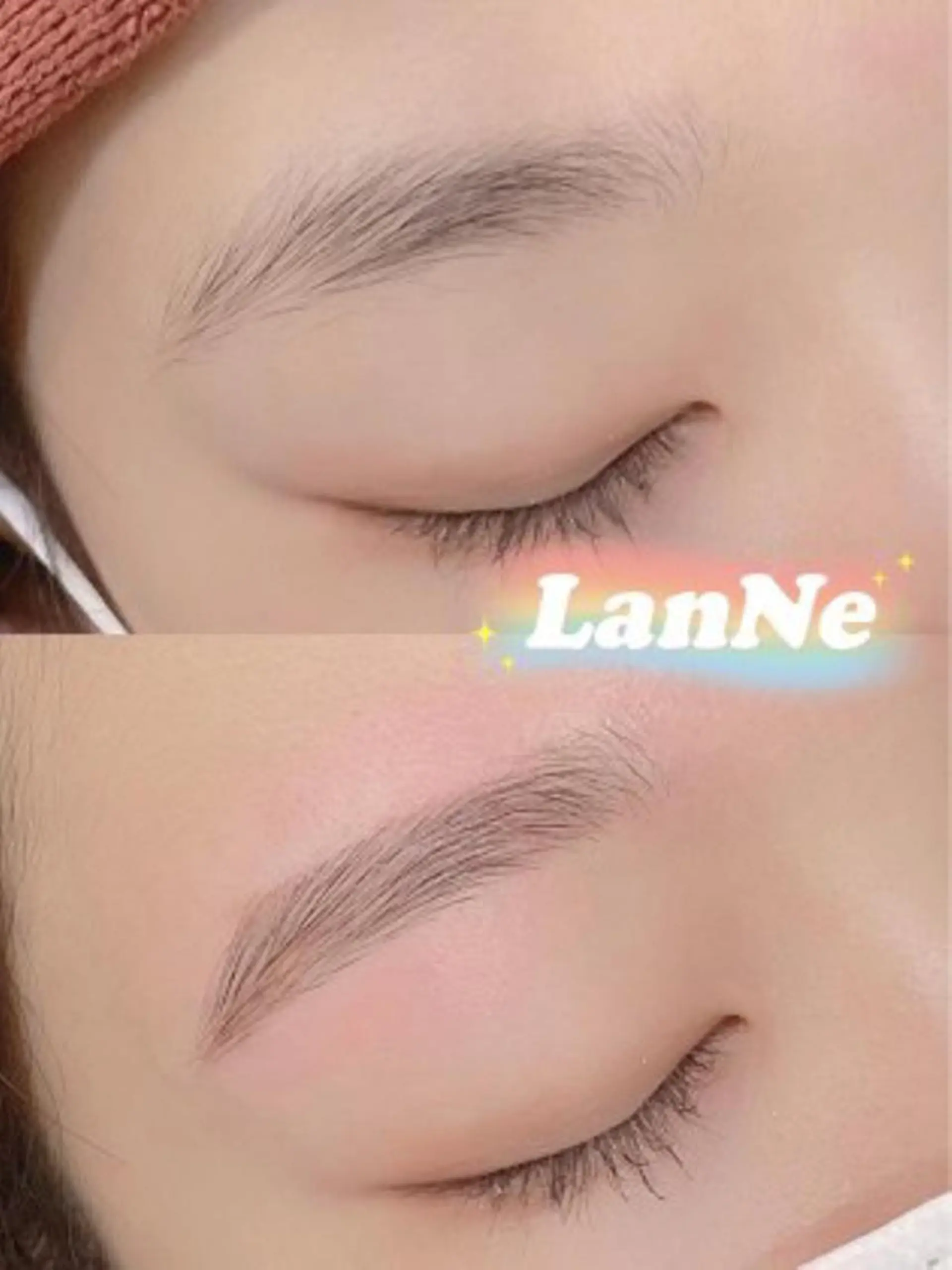 アイブロウ ワックス脱毛 LanNe Natsumiのマツエク・マツパデザイン