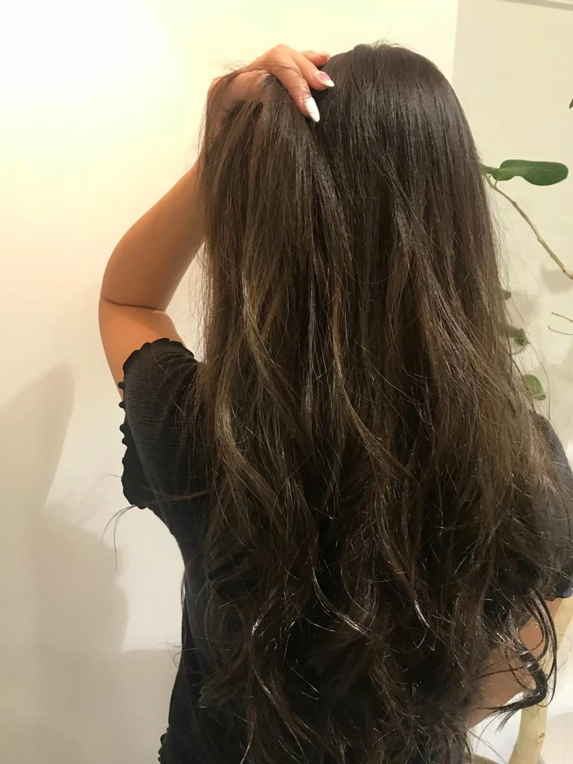 ロング カラー オーガニックカラー 盛江 愛のマツエク・マツパデザイン