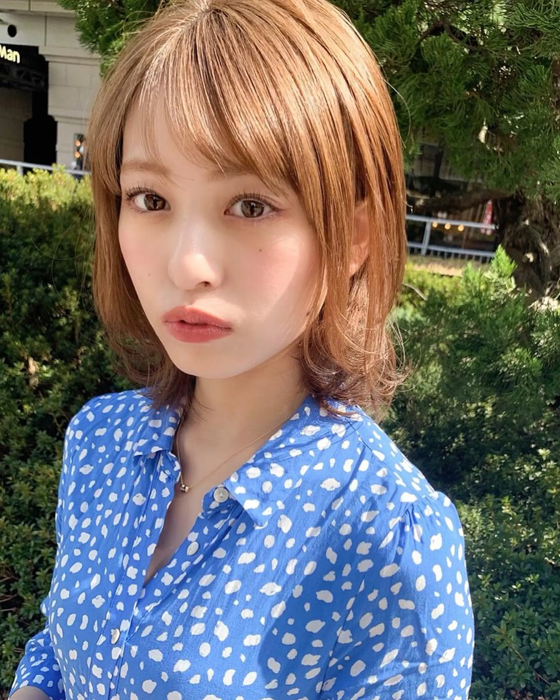 ミディアム 小顔カット カット Loom .by Sea  ルームバイシー所属・レイヤー/前髪/ 韓国/CHIHIROのヘアスタイル
