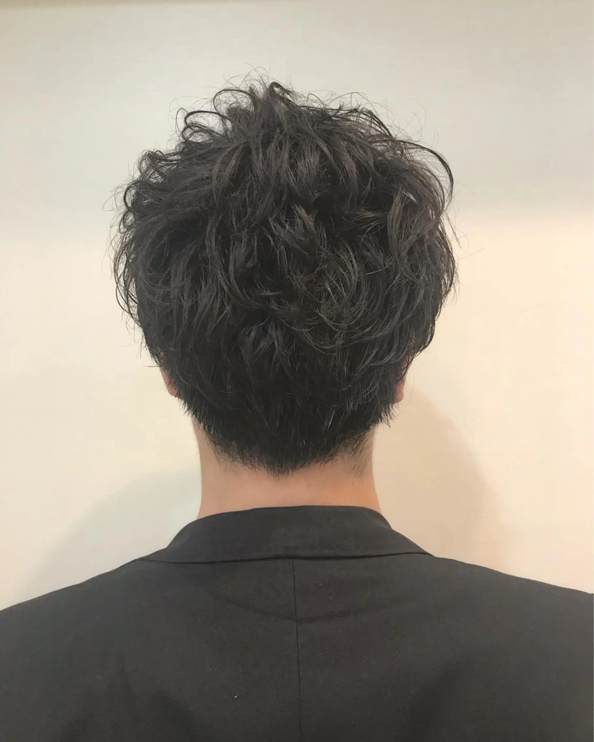 ショート パーマ ALVAREZ BARBER SHOP所属・takebuchi harukaのヘアスタイル