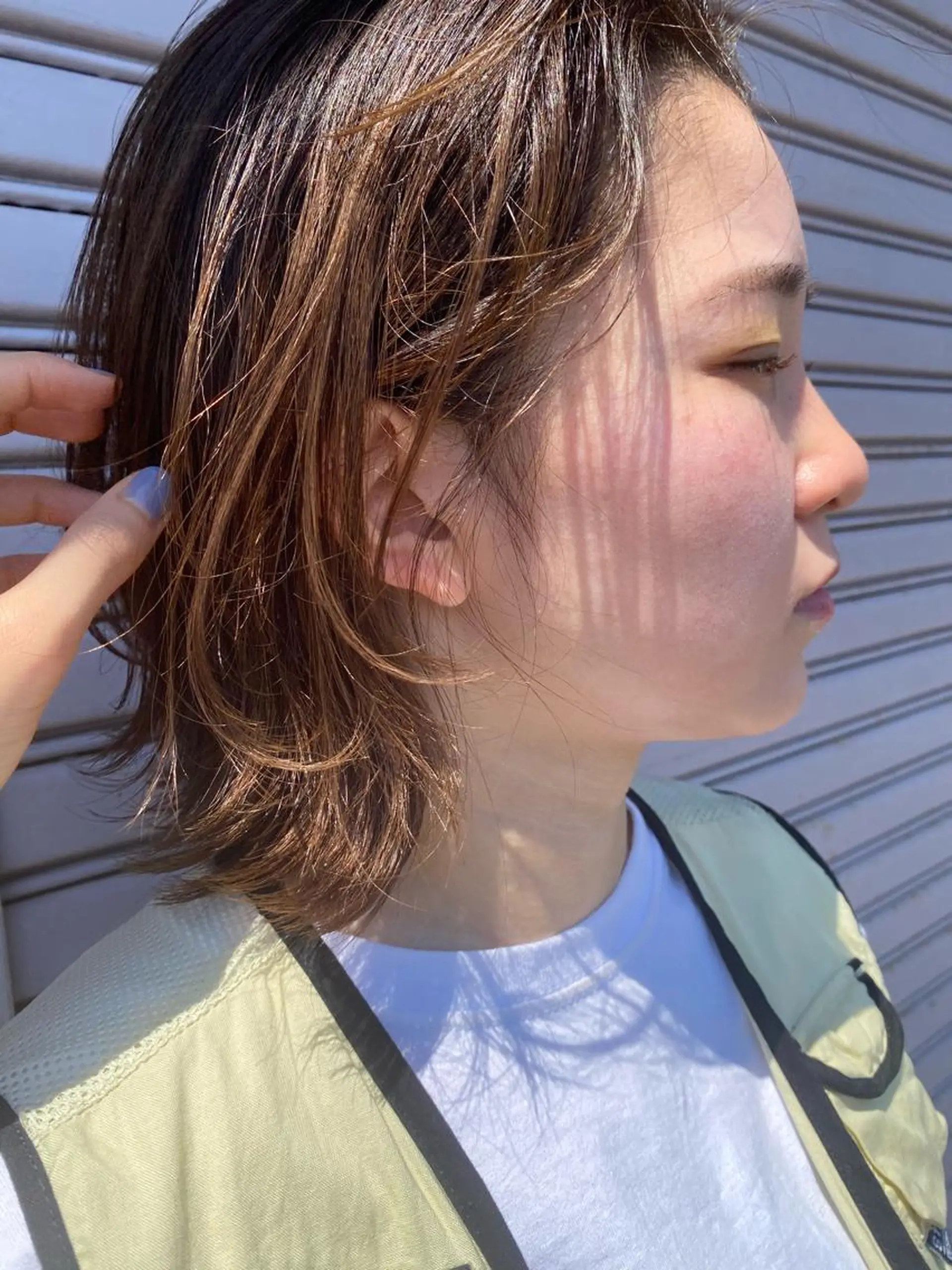 ショート カラー 斉藤 瑞恵のヘアスタイル