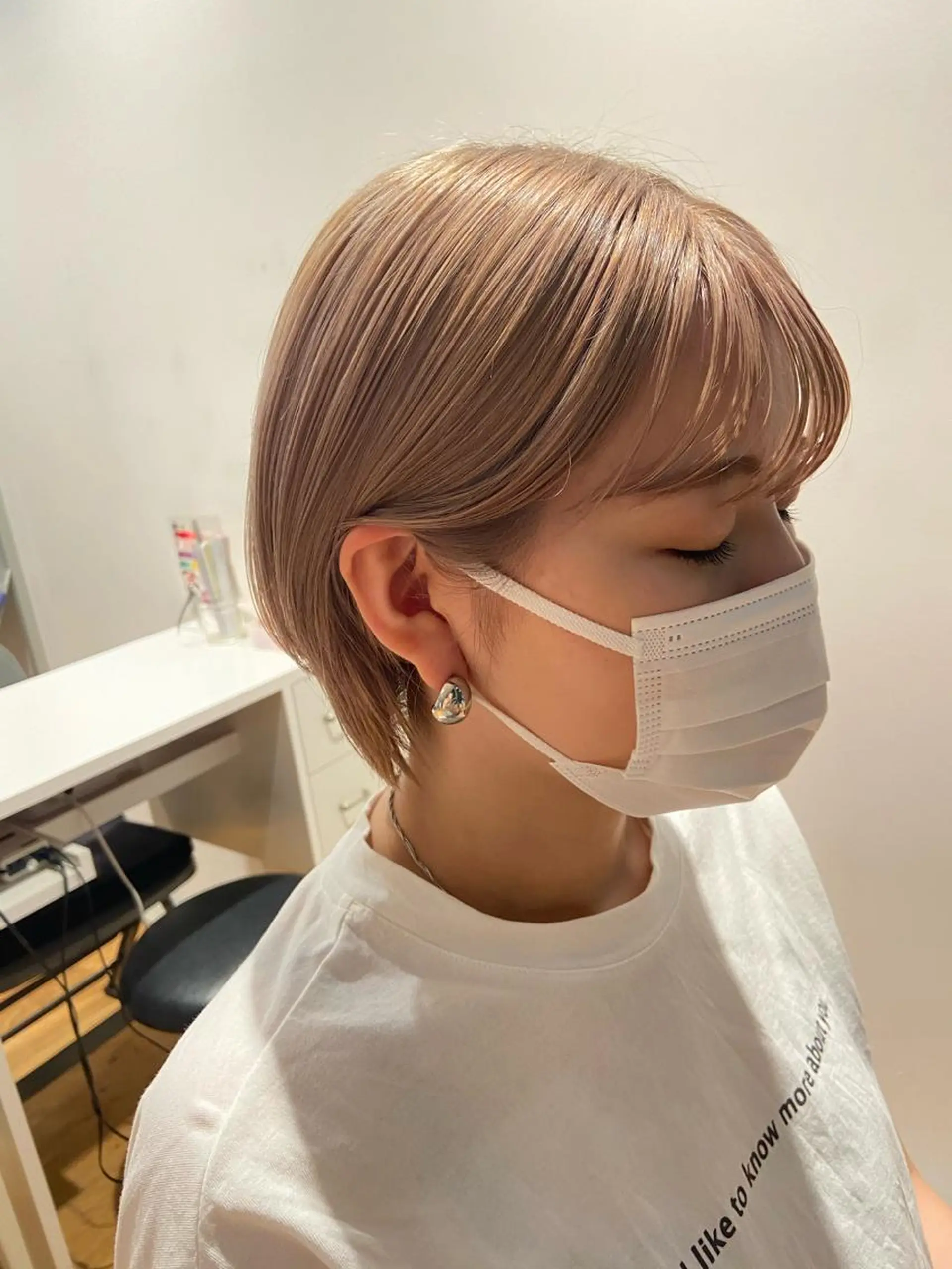 ショート カラー Rinon所属・沖 真琴のヘアスタイル