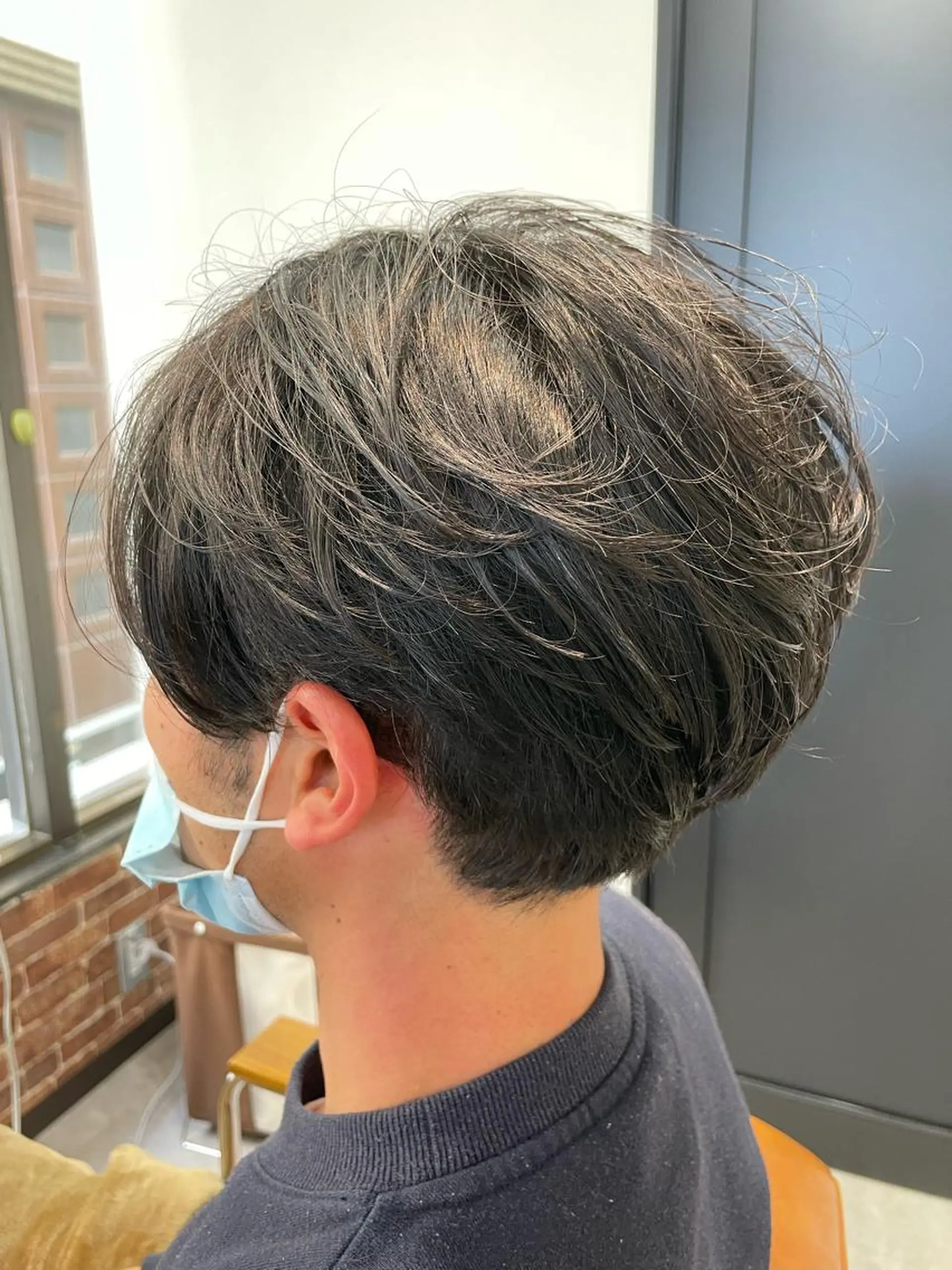 ショート メンズ センターパート マッシュ share salon 「JAM」吉祥寺所属・ショート/酸スト/ 髪質改善/小林のヘアスタイル