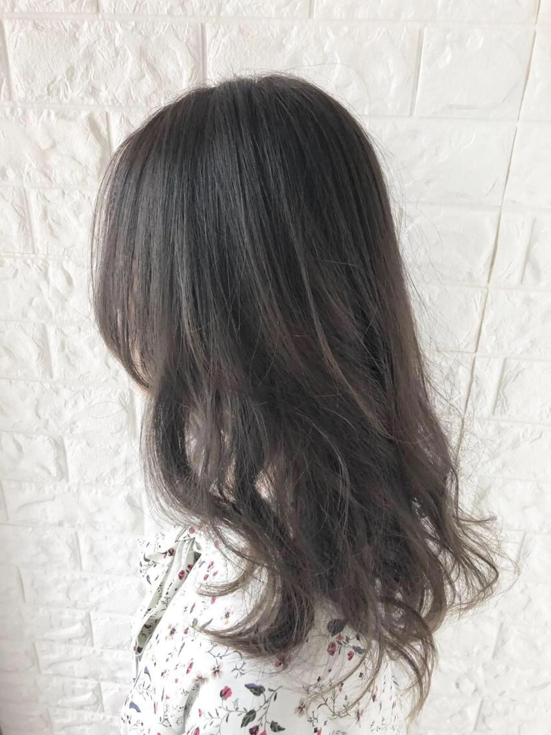 ロング ハイライト 縮毛矯正/髪質改善 主税巧一のヘアスタイル