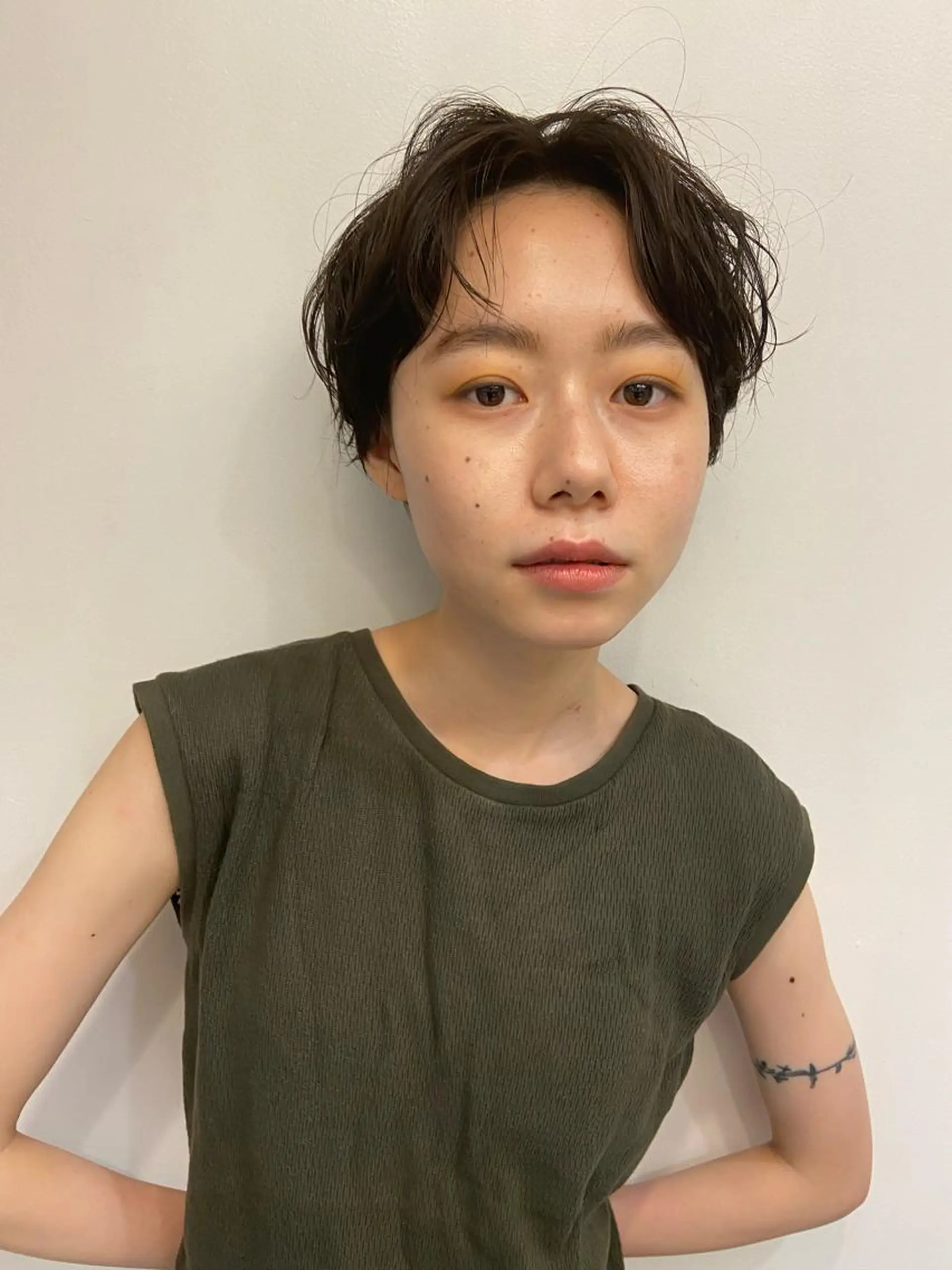 ショート カラー カット トリートメント ヘッドスパ 🌿ブルーモスク TOKYO🌿のヘアスタイル