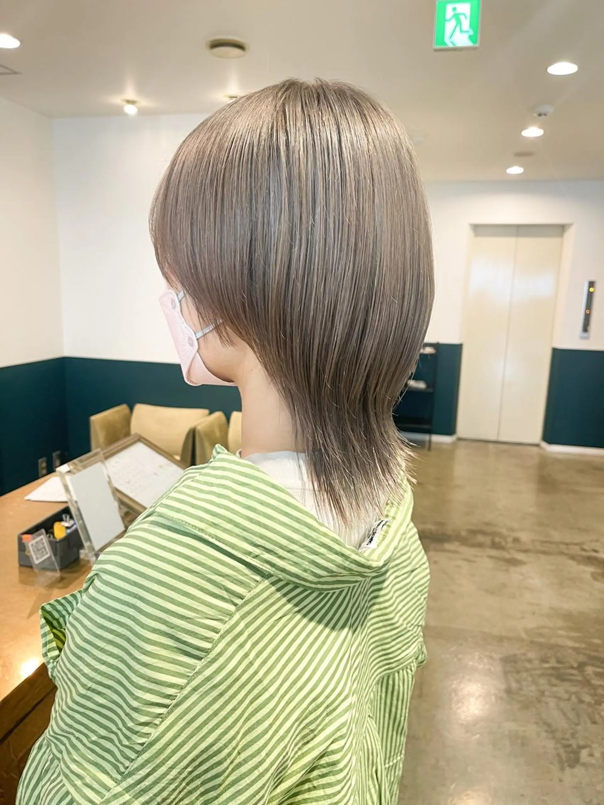 ミディアム カット ヘアカラー トリートメント 中村瑞貴 ＊hairbraceのヘアスタイル