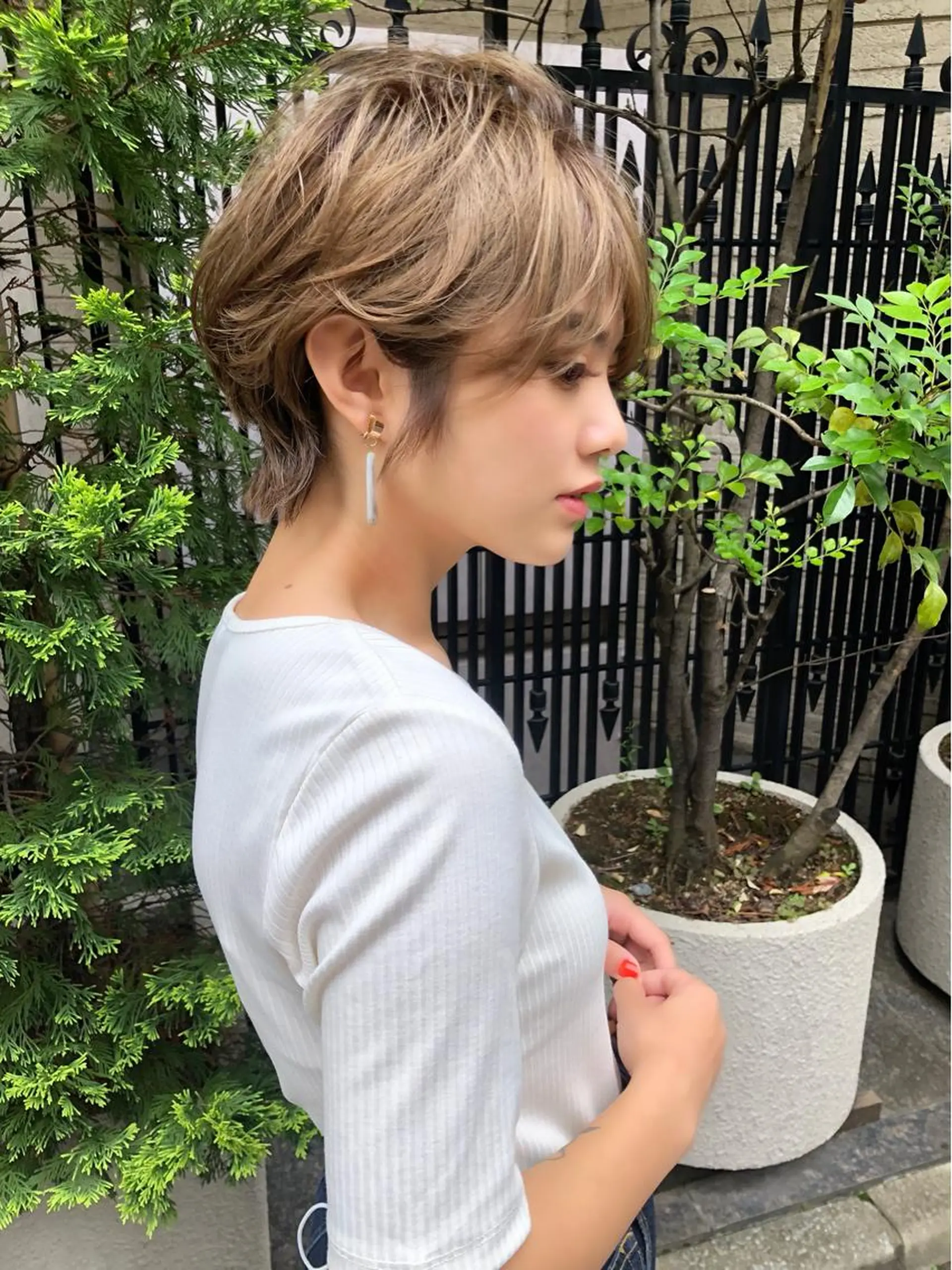 ショート カラー 🌟イメチェン美容師 🌟清水 大輝のヘアスタイル