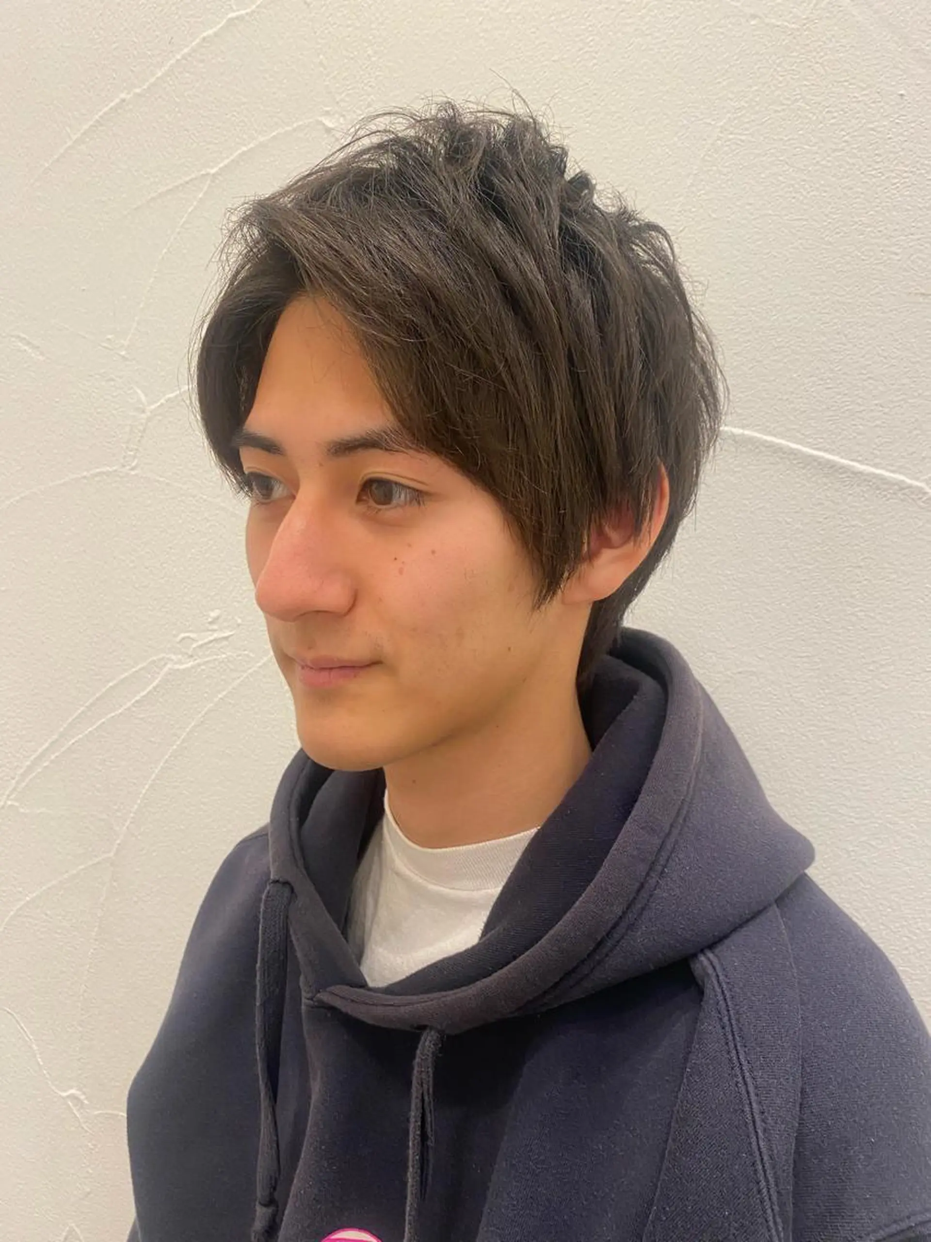 ショート メンズ アップバング Ash中目黒店 榊間茜のヘアスタイル