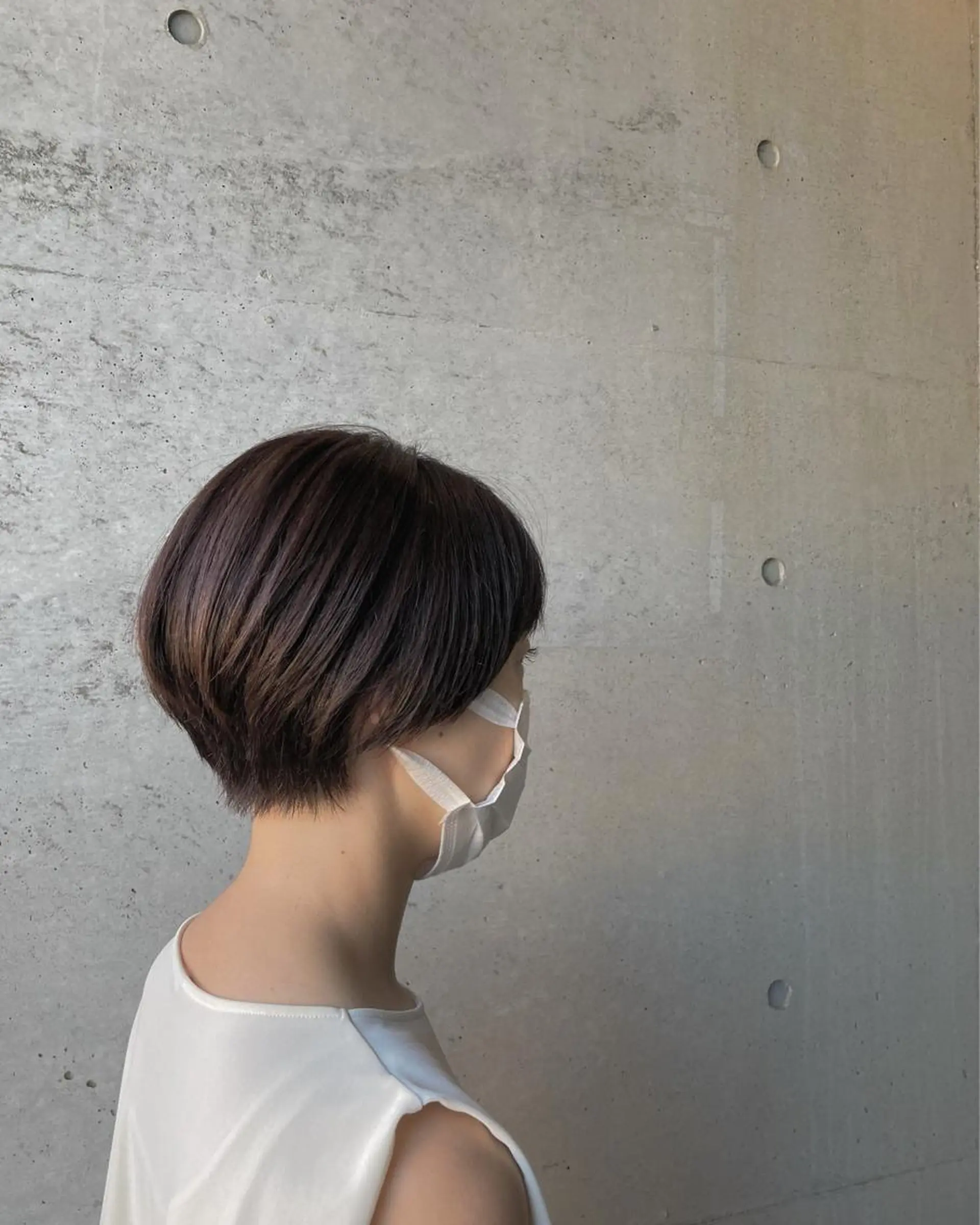ショート カット ヘアカラー トリートメント は まべのヘアスタイル