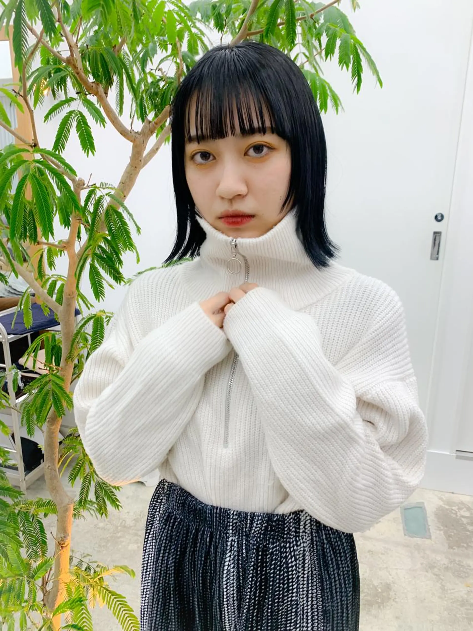 ミディアム ボブ SALOWIN 名古屋所属・パーマ落とし/ パーマ特化/丹羽舜太のヘアスタイル