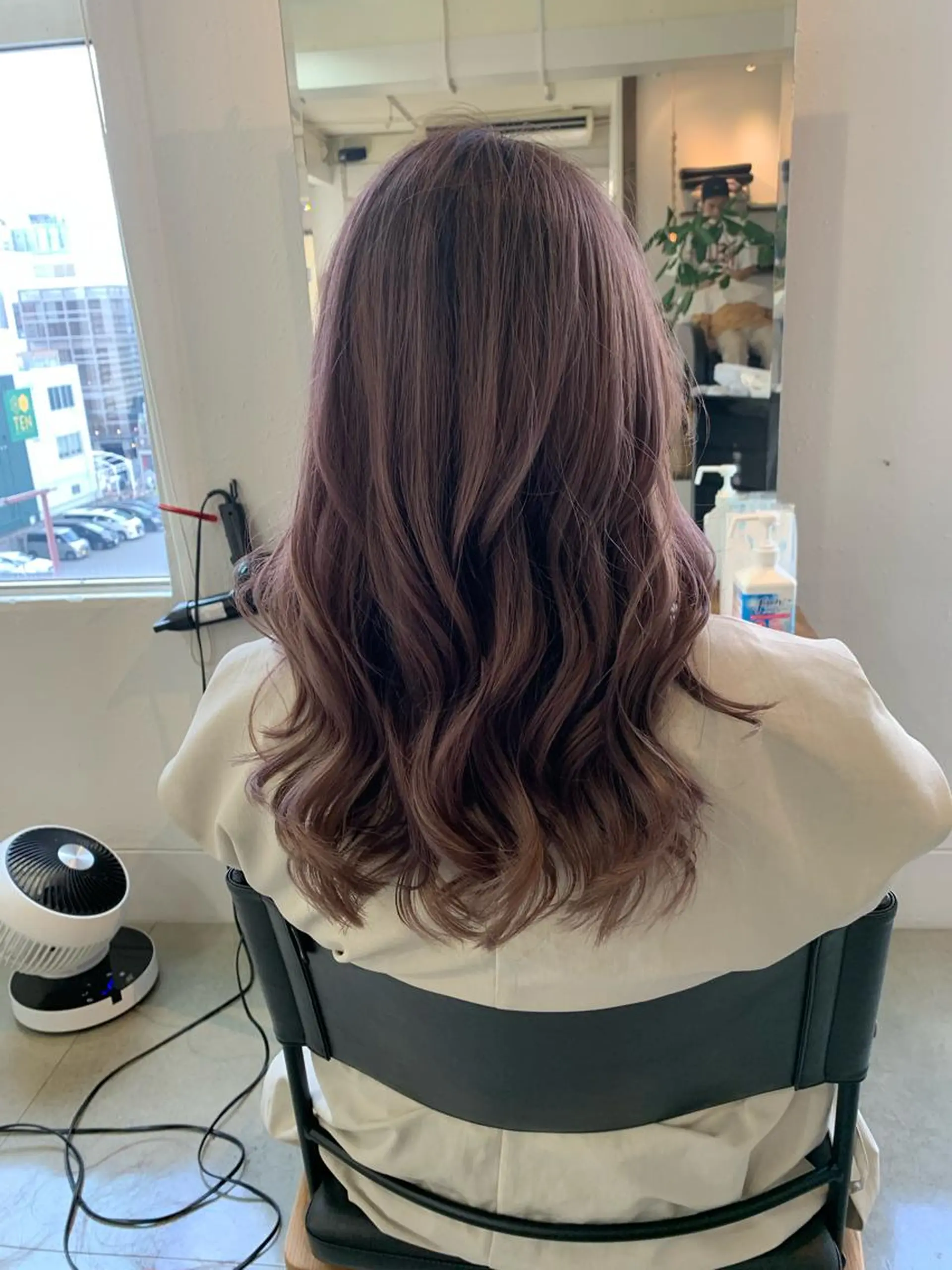 ロング カラー カット ヘアカラー トリートメント 船津武俊 フナツタケトシのヘアスタイル