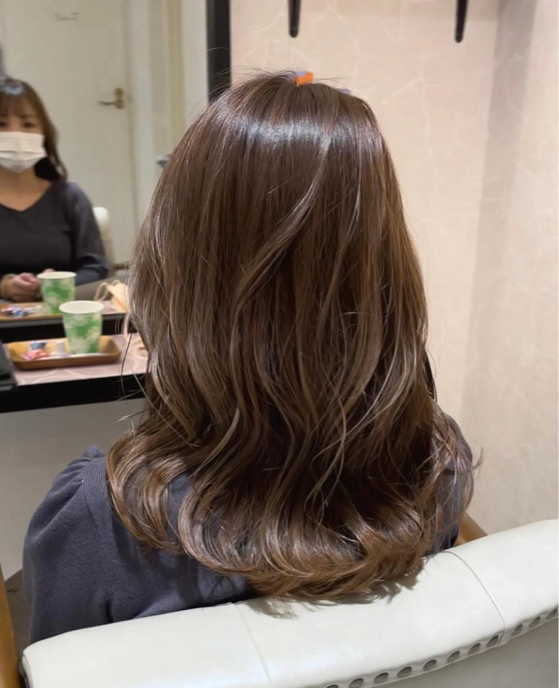 セミロング カット ヘアカラー トリートメント 本店店長☆ 前原海翔のヘアスタイル