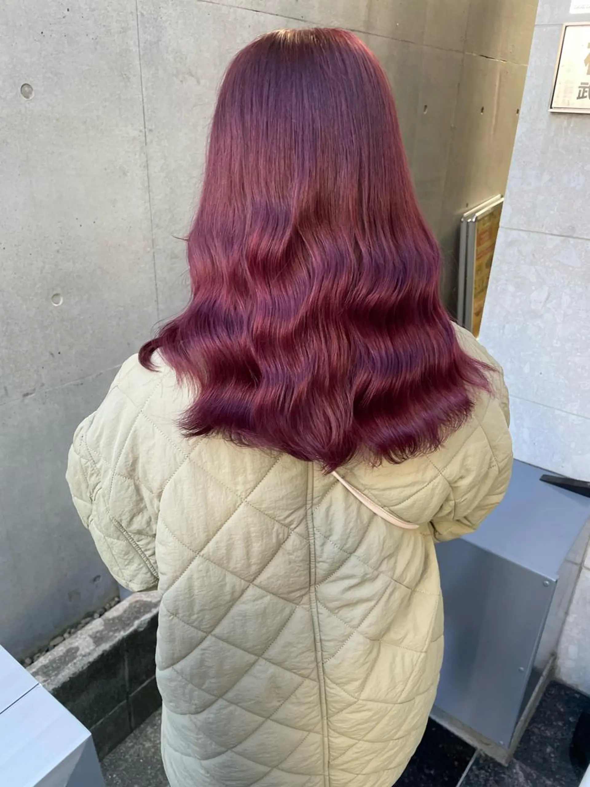 ミディアム ヘアカラー 透明感カラー🥣 大平優香のヘアスタイル