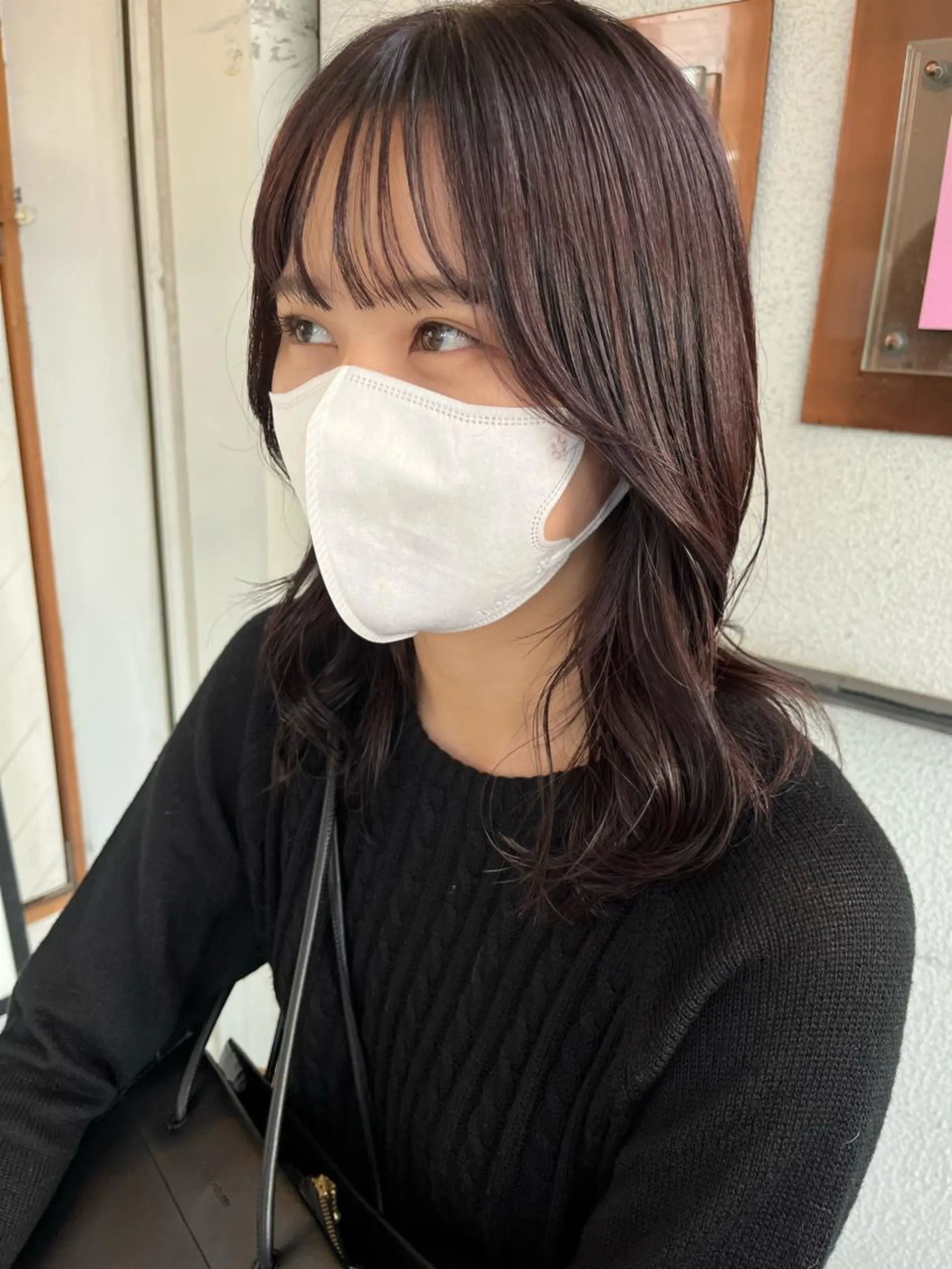 セミロング カラー カット ヘアカラー トリートメント 🌼sunc HINAMI🌼のヘアスタイル