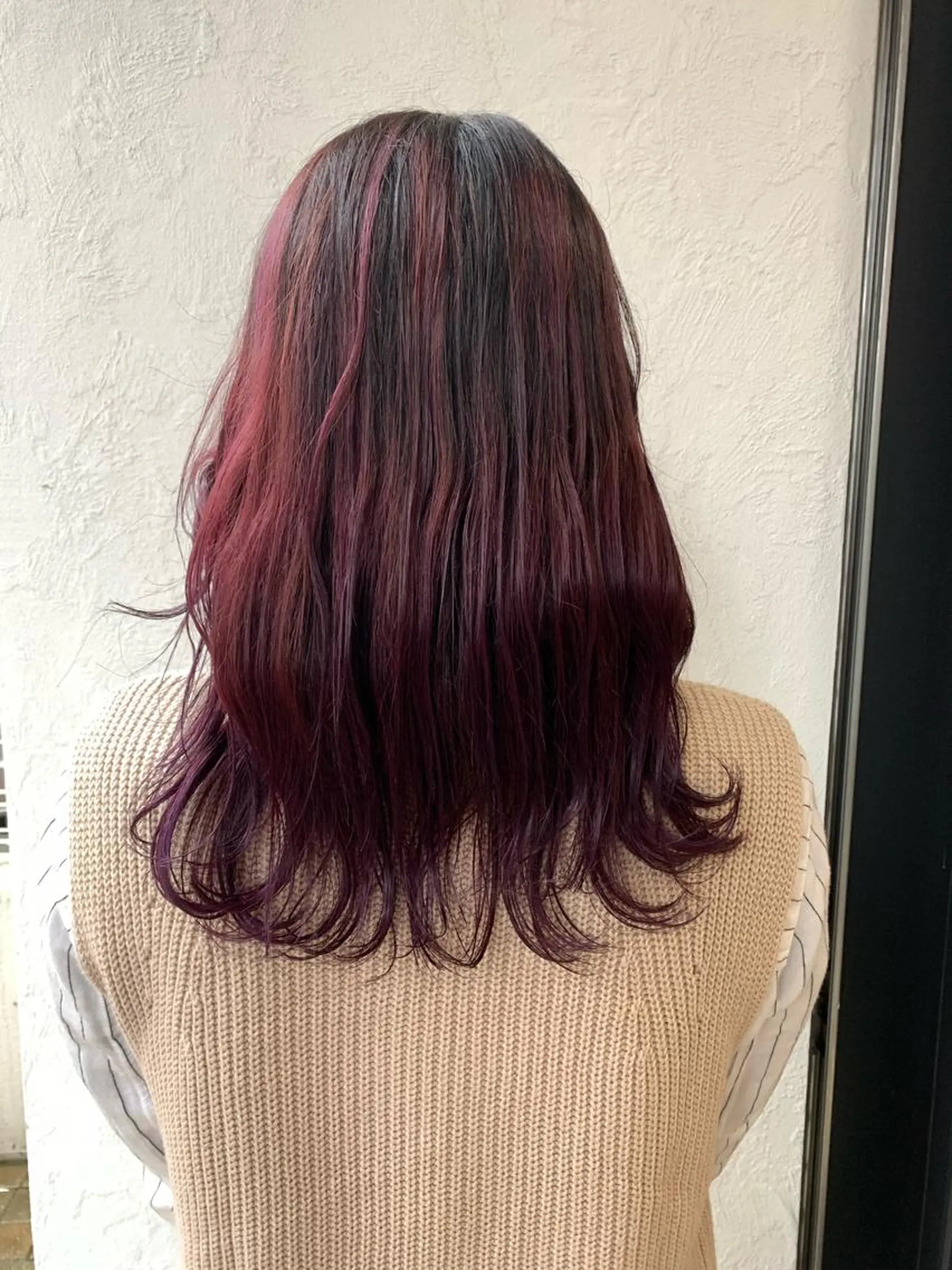 ロング カラー 艶髪レイヤー上田 紗也🇰🇷💗のヘアスタイル