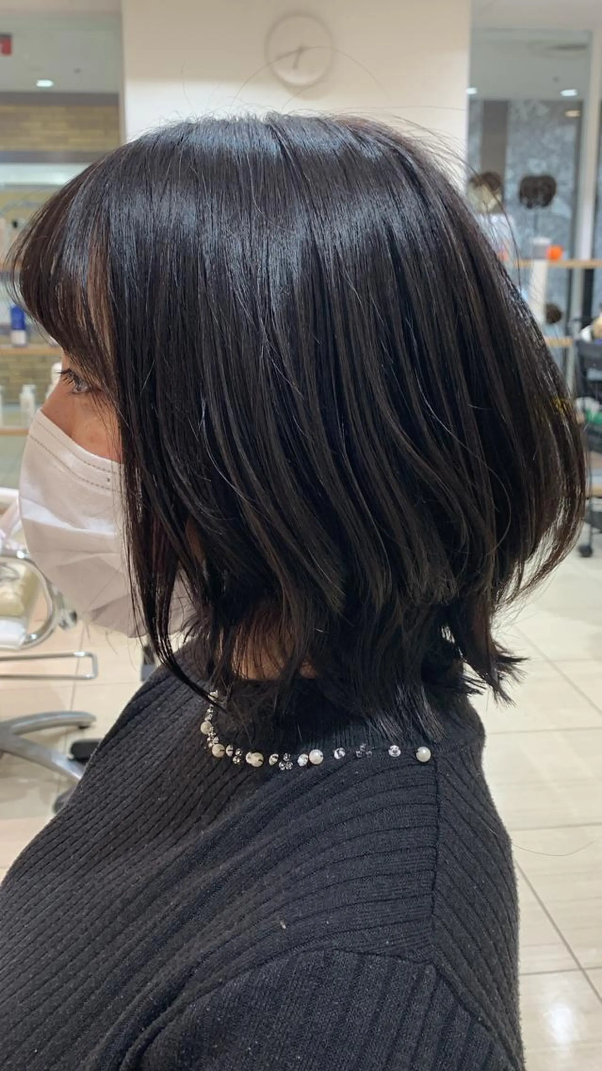 ミディアム HALE 金杉悠作のヘアスタイル