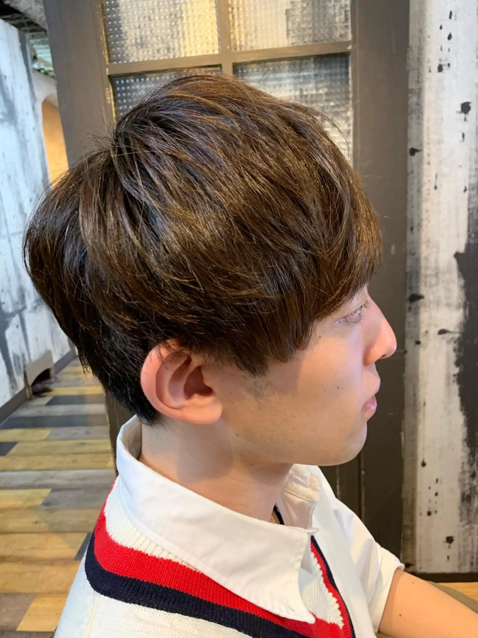 ショート カラー パーマ ヘアアレンジ メンズ キッズ ネイル マツエク・マツパ hair salon Krout所属・▪️若林カット モデル募集中▪️のヘアスタイル
