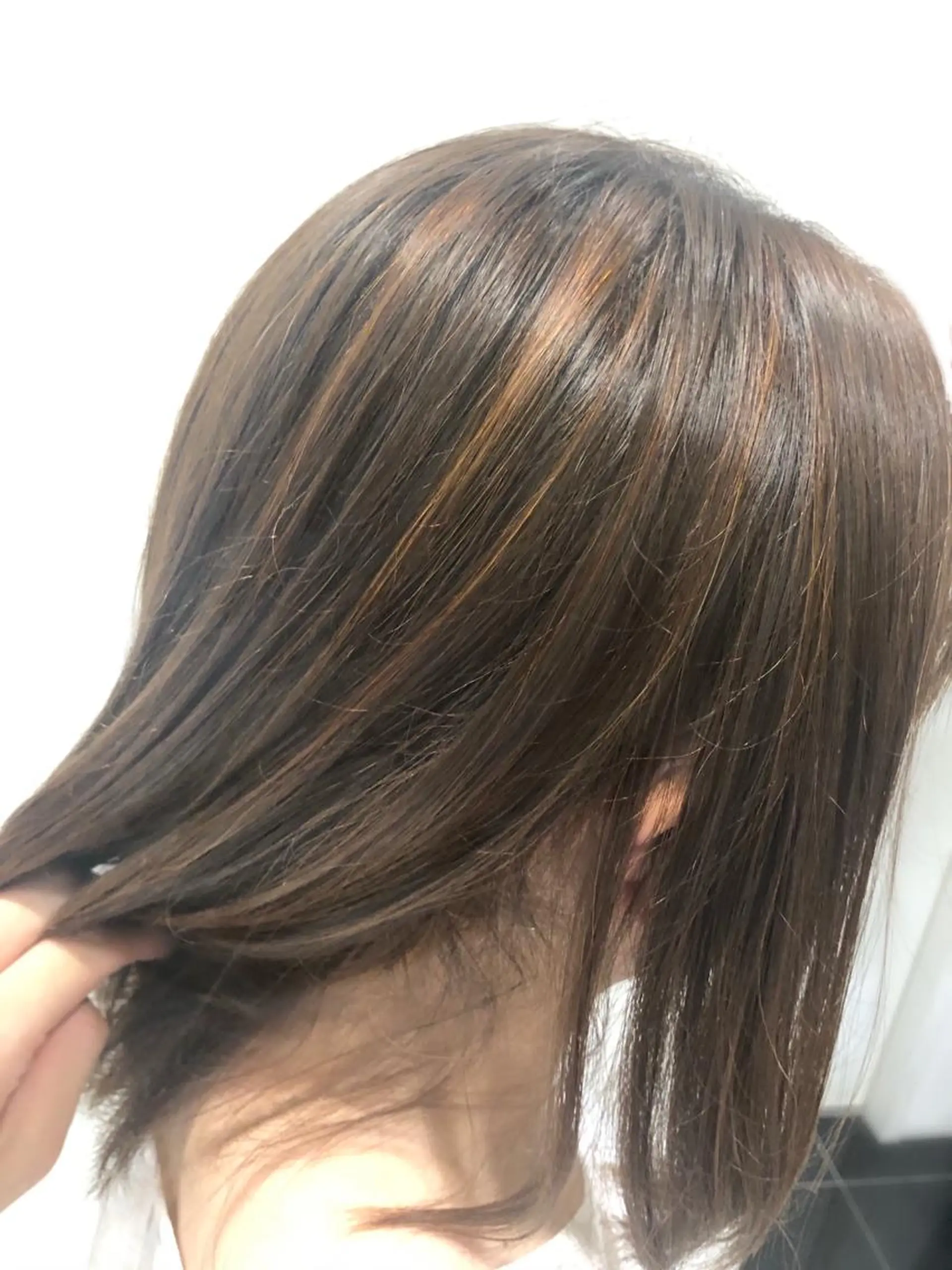 セミロング カラー nex the salon CURE所属・大野 仁のヘアスタイル