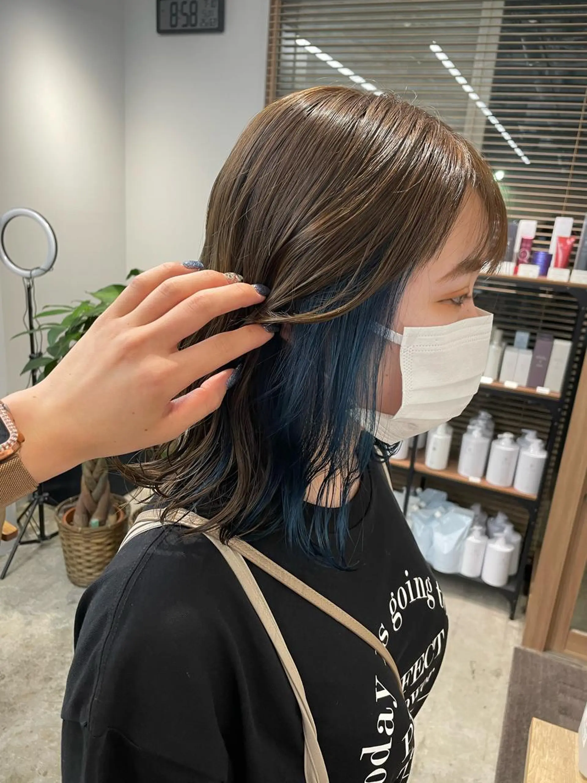 ミディアム ior北千住【イオール】所属・YU(ハイトーン/ ブリーチカラー)のヘアスタイル