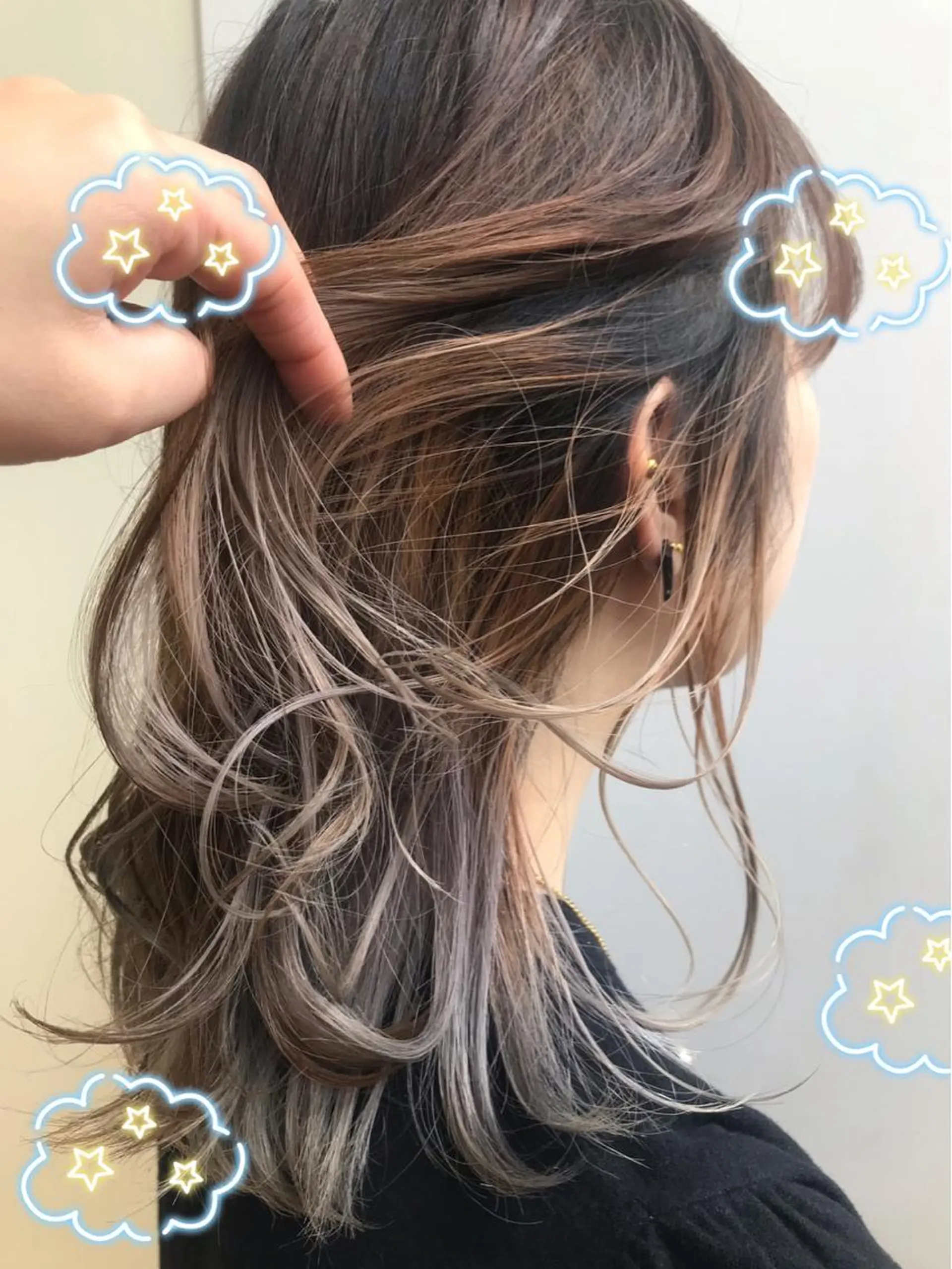 ミディアム カラー ブリーチ EMANON新宿東口所属・新宿駅近♡ ♡個室♡三都季🌜のヘアスタイル