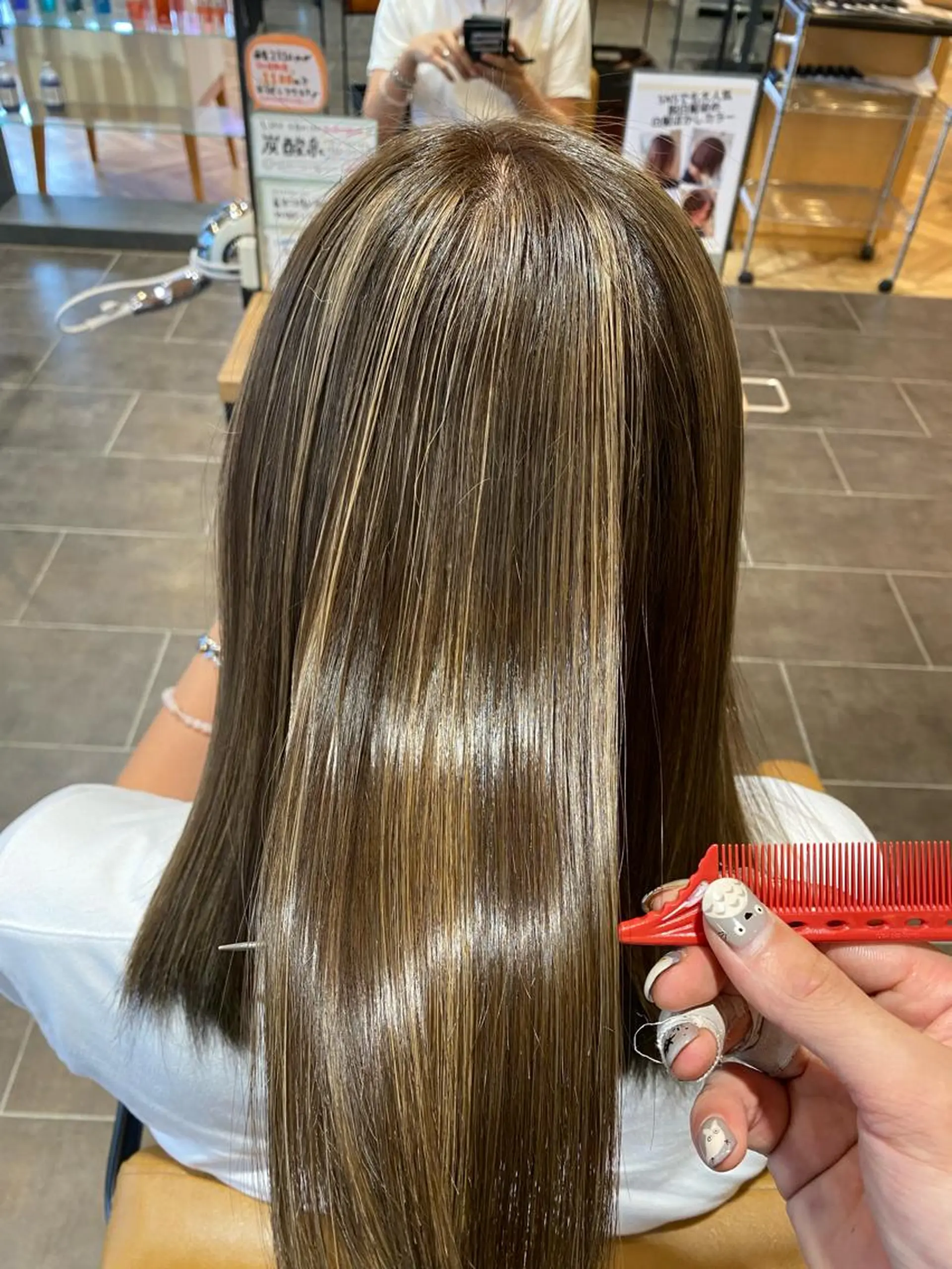 カラー ツヤ髪の匠 山本晃太のヘアスタイル