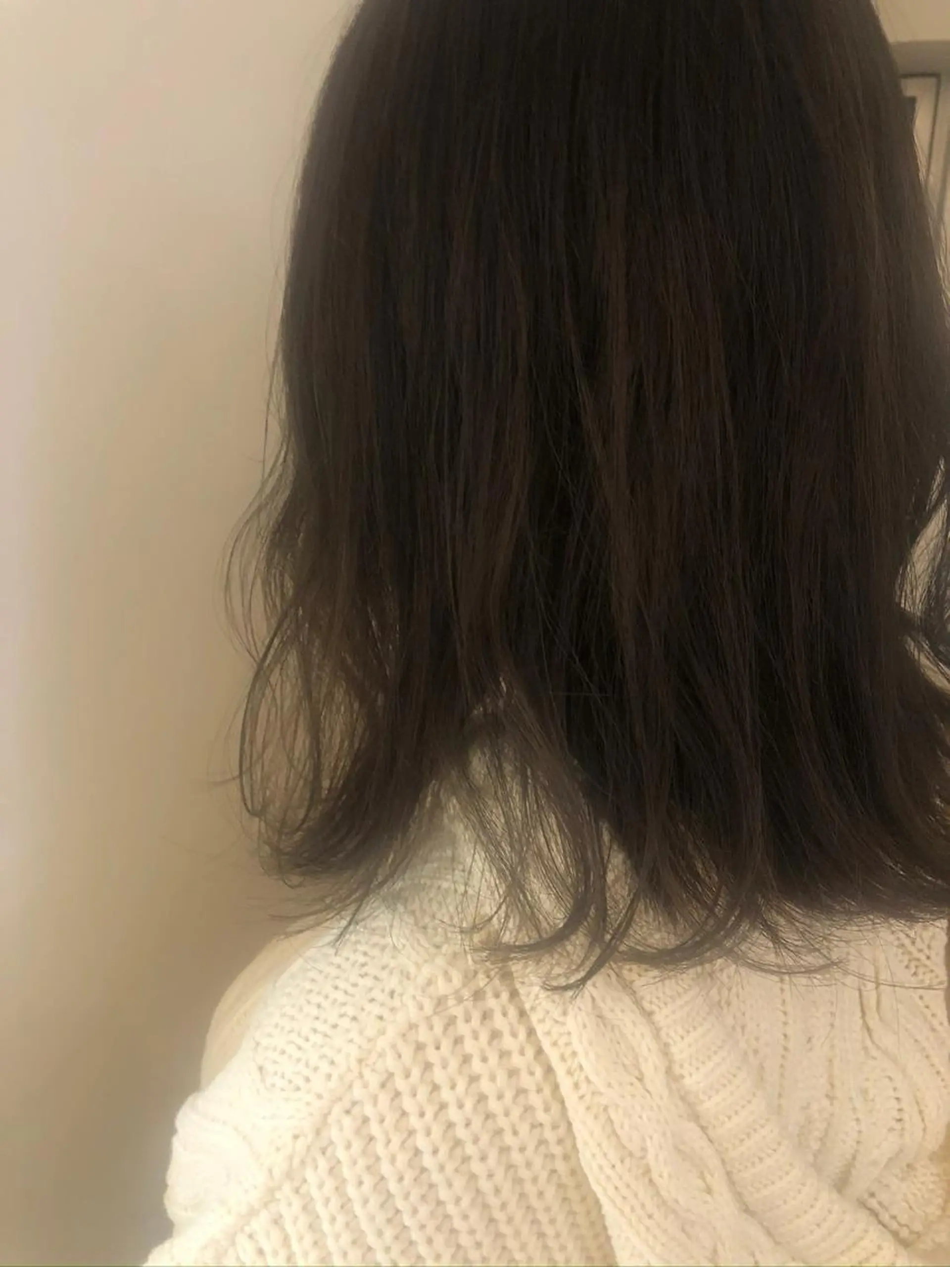 ミディアム カラー ブリーチ ブラウンカラー ブリーチなしカラー カット ヘアカラー トリートメント 韓国hair ·͜· watanabeのヘアスタイル