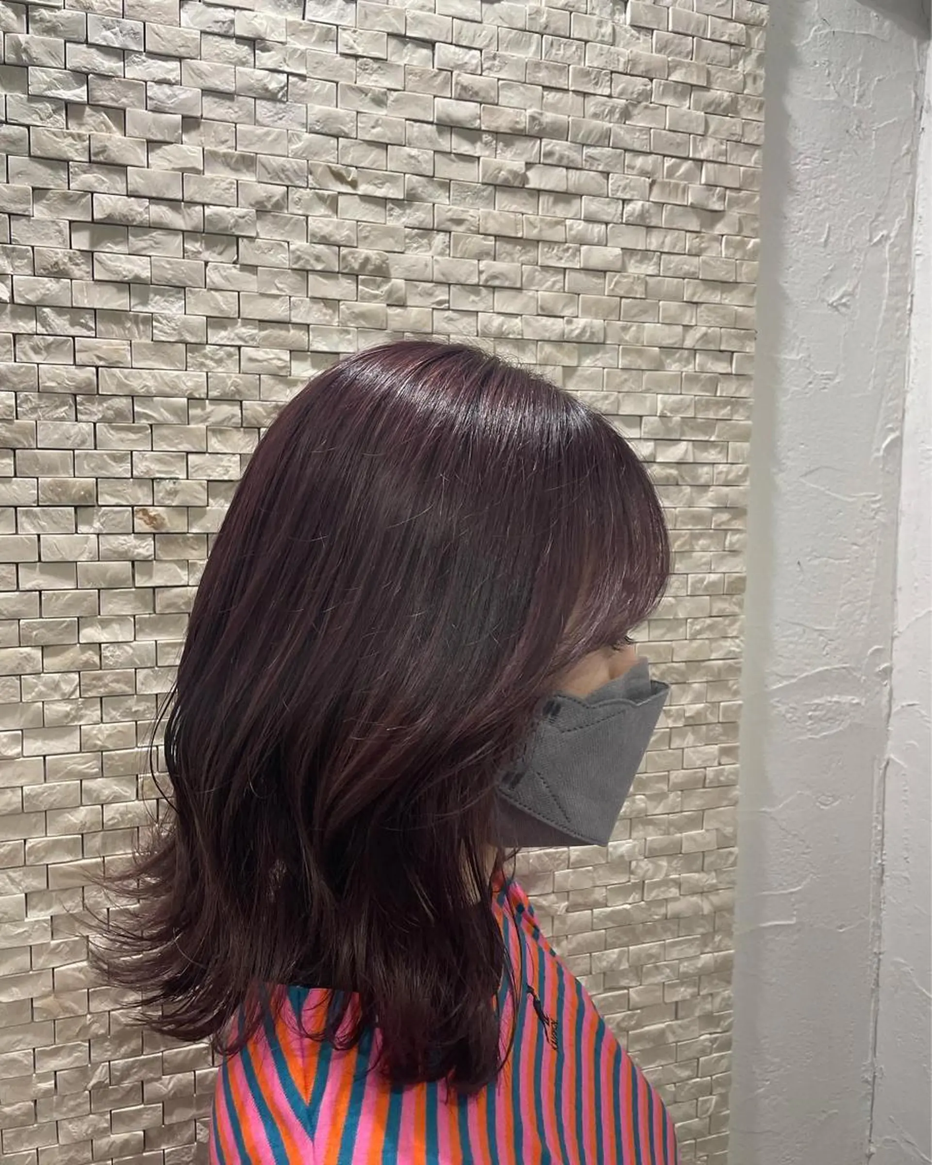 ミディアム カラー ケアパーマ/ブリーチ daisukeのヘアスタイル