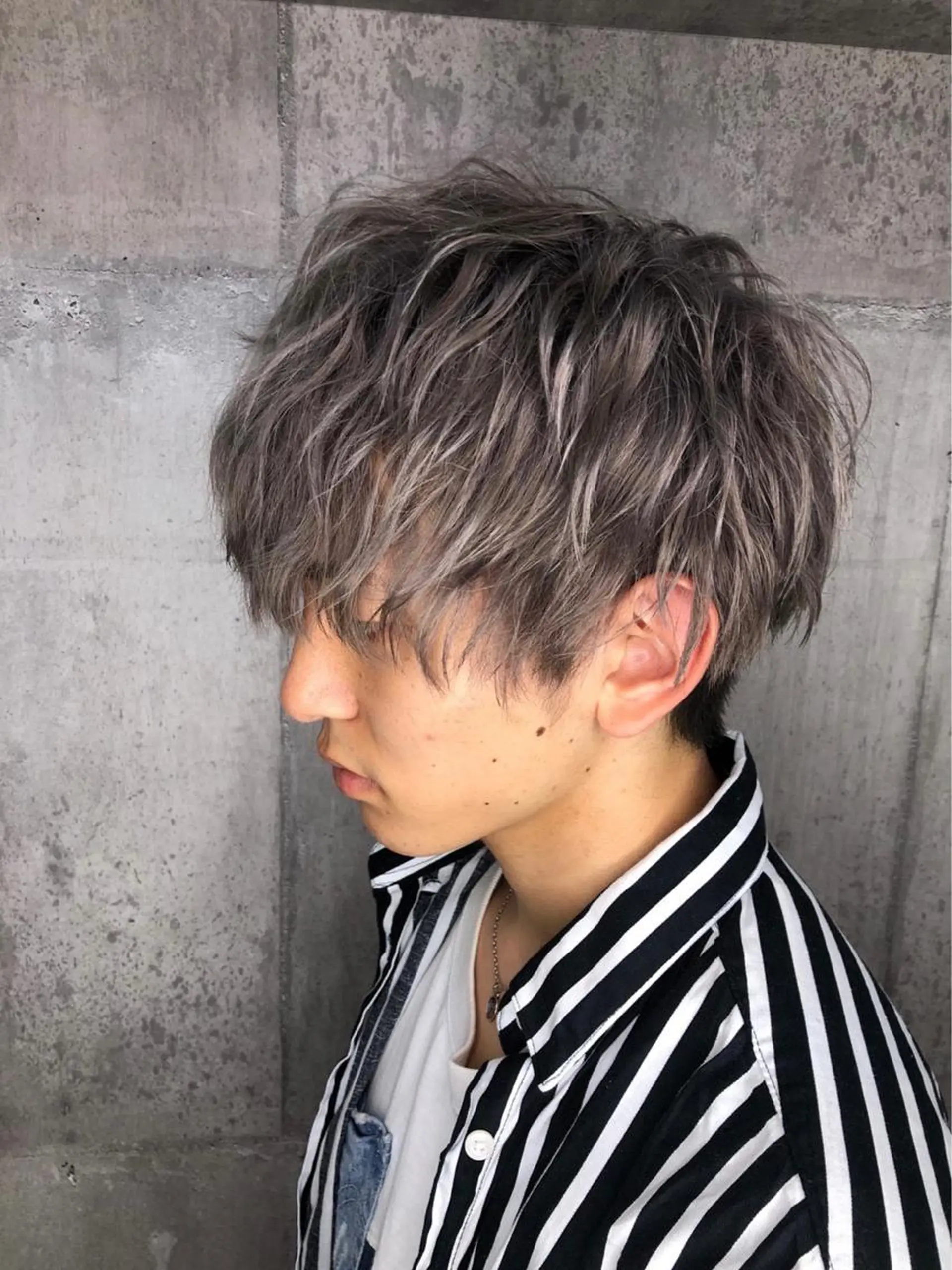 メンズ メンズカットモデル 無料Ai🌙松本のヘアスタイル