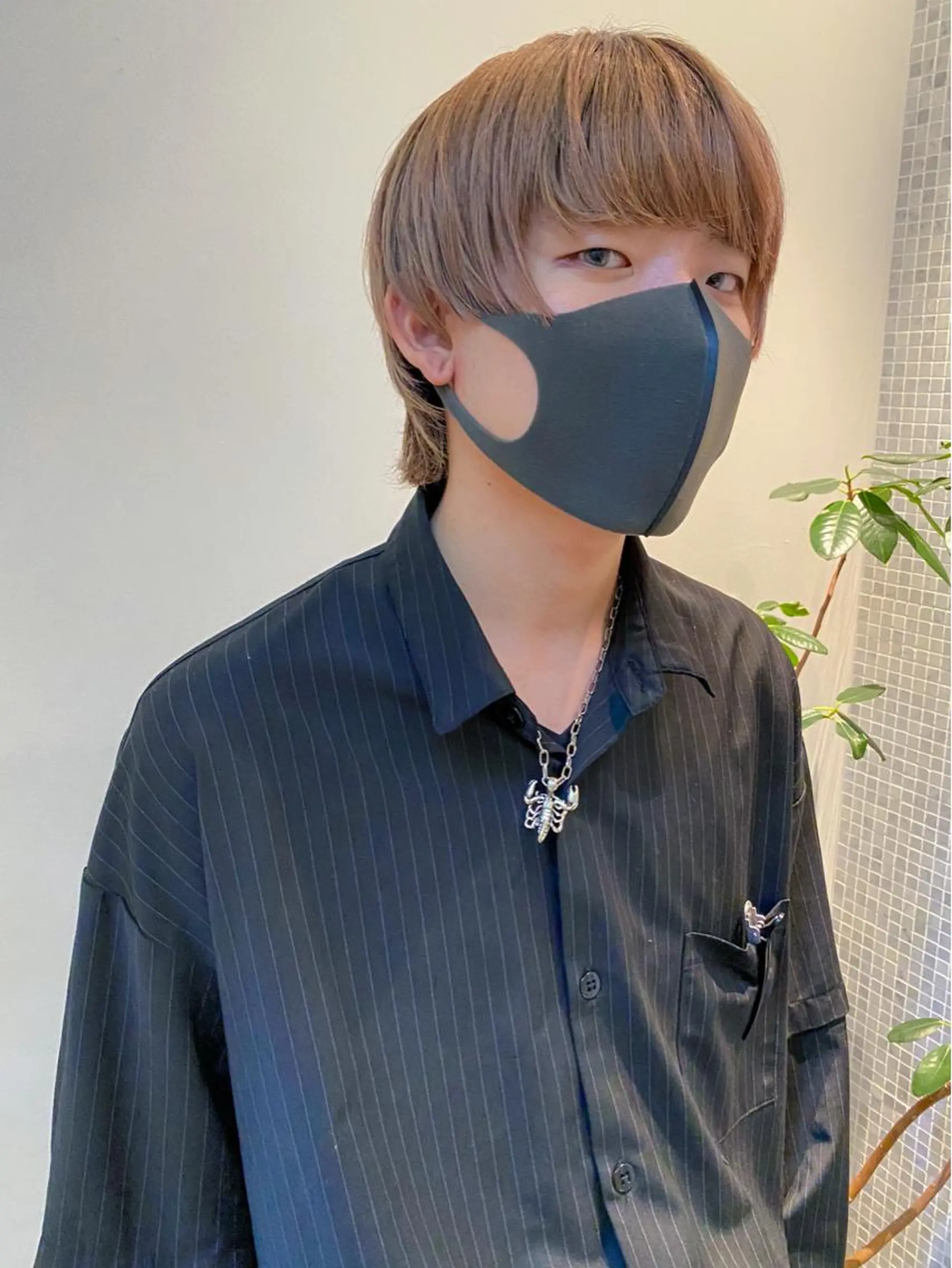 ショート カラー メンズ カット ヘアカラー 栄/矢場町 三井太朗のヘアスタイル