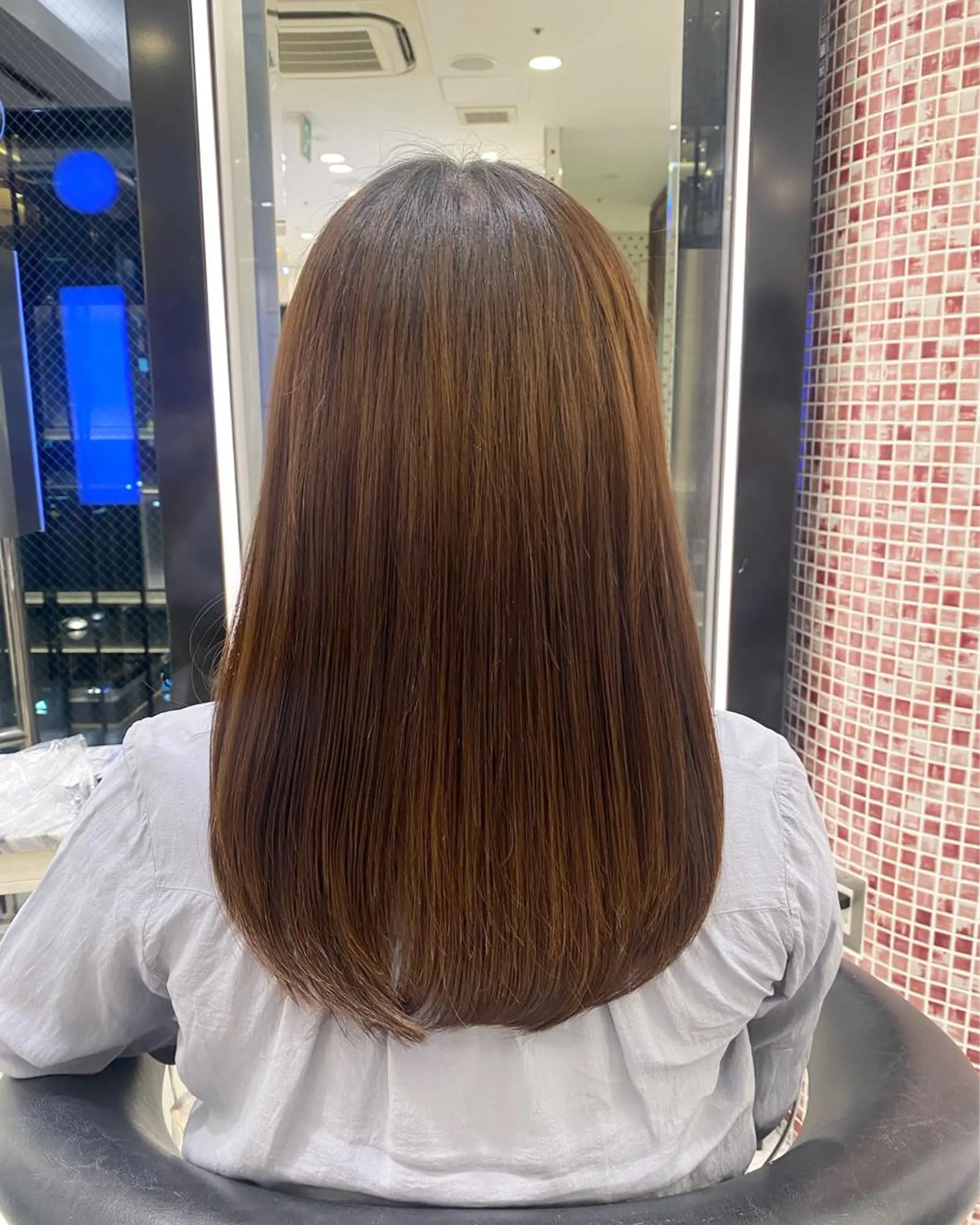 セミロング ❤️パーマ美容師✂︎ 井口美緒のヘアスタイル