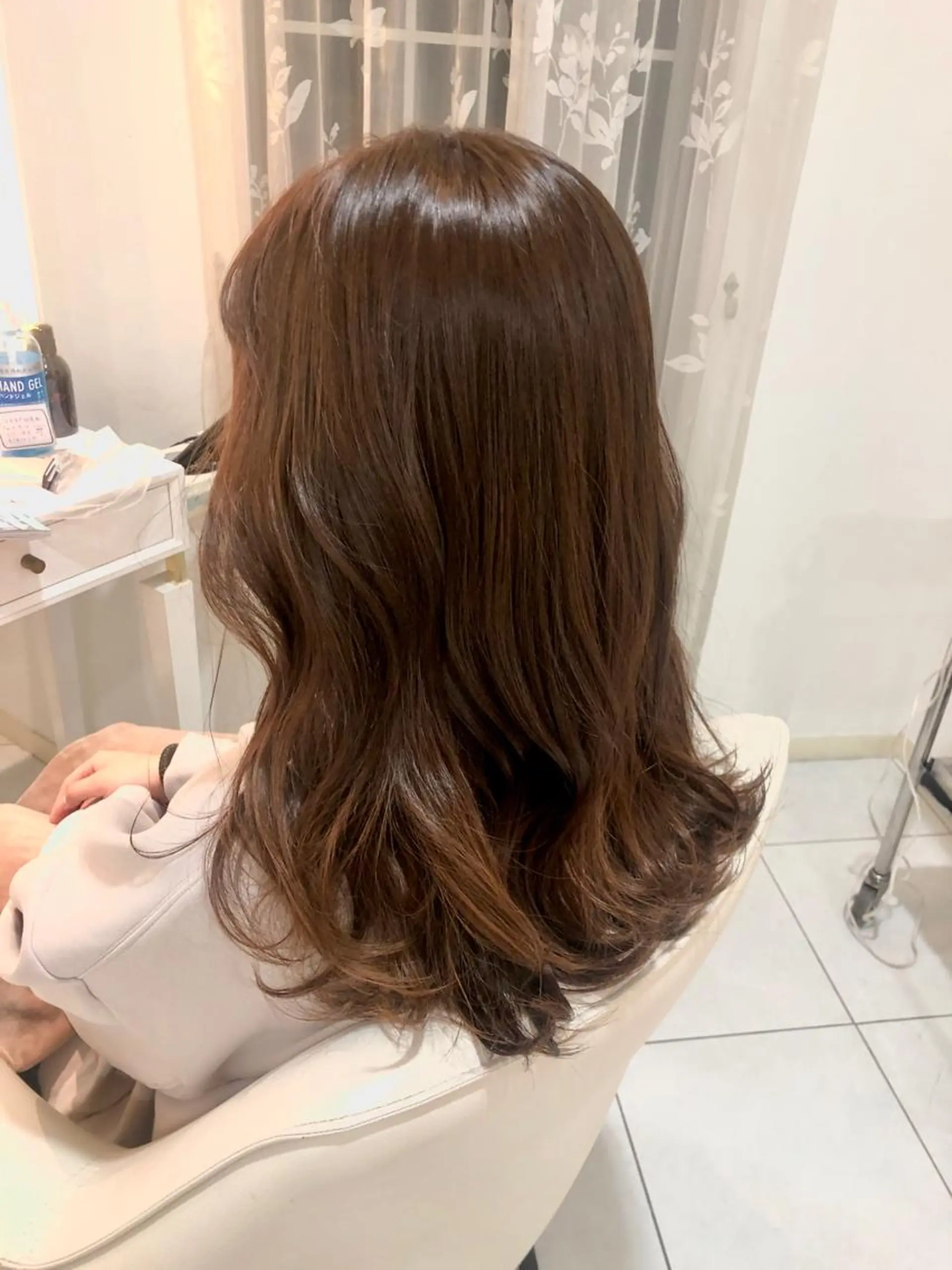 ミディアム La fith hair rond 立川店所属・kyosuke 透明感カラーのヘアスタイル