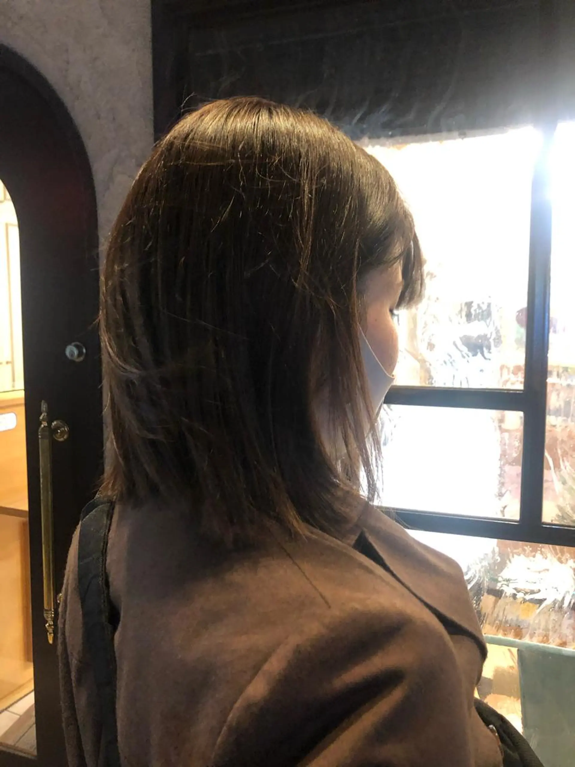 ミディアム ルシードスタイルクリザンテーム所属・メンズパーマ、カラー 大募集村上莉奈のヘアスタイル