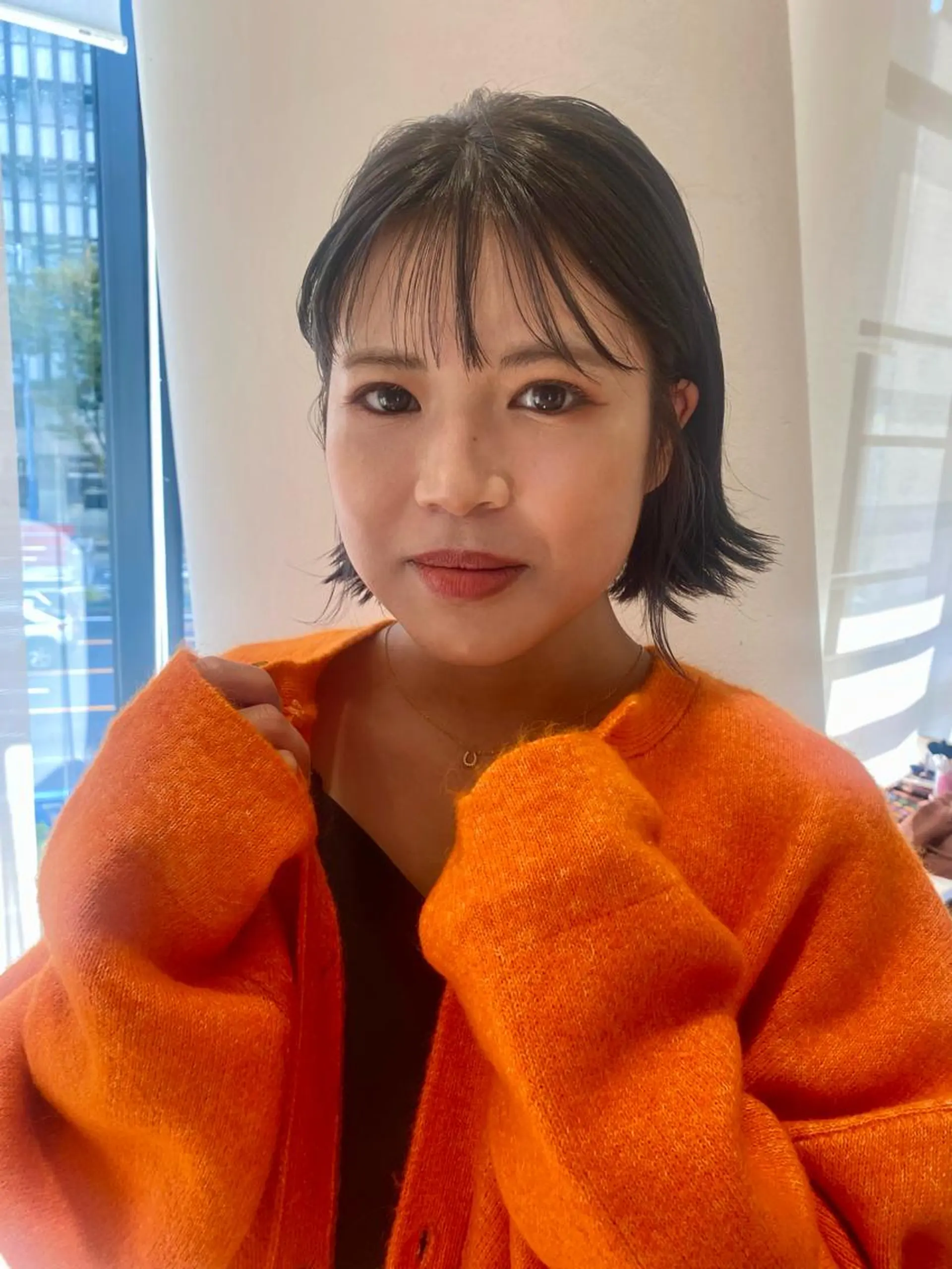 ショート アイブロウ 増井 彩乃のヘアスタイル