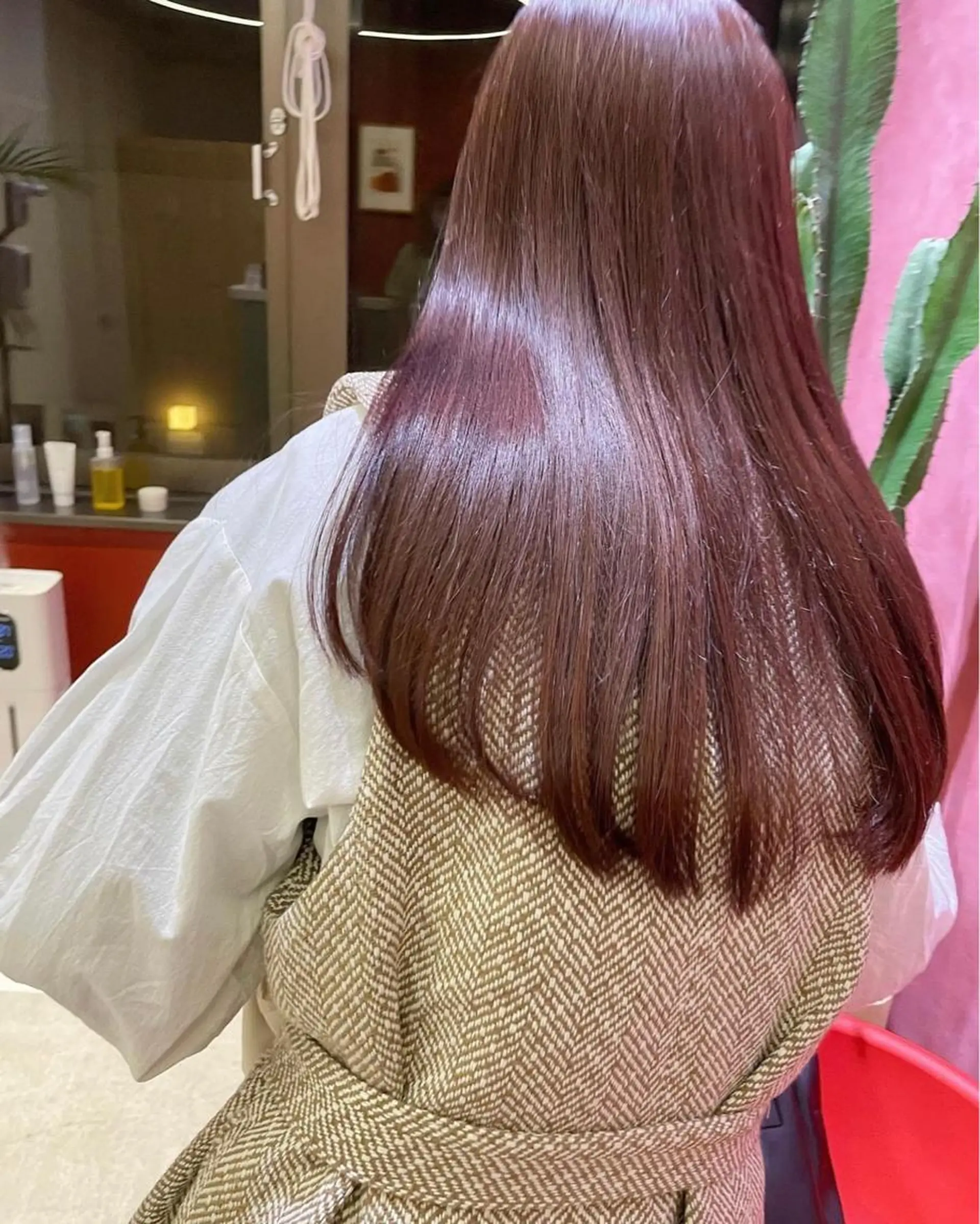 ロング カラー 透明感カラー 髪質改善 レイヤーカット/暖色 カラー/mao🎀のヘアスタイル