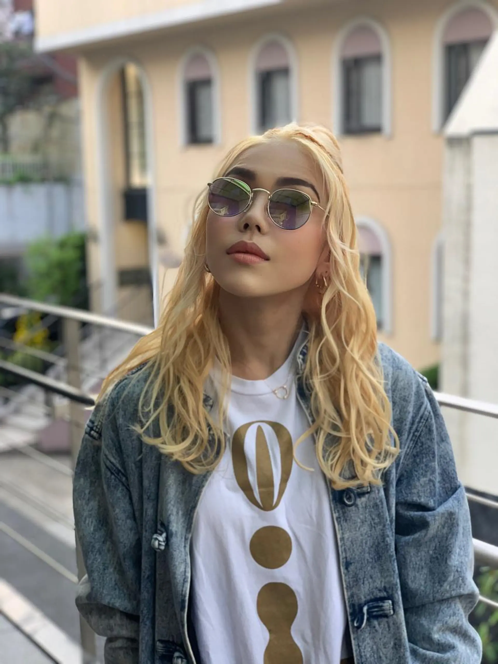 ロング カラー ヘアアレンジ メンズ キッズ 結婚式・ブライダル 子どものヘアアレンジ メンズブリーチ ブリーチ ブロンド ヘアセット 大人のハイトーン💎 BRAIDS💎愛子のヘアスタイル
