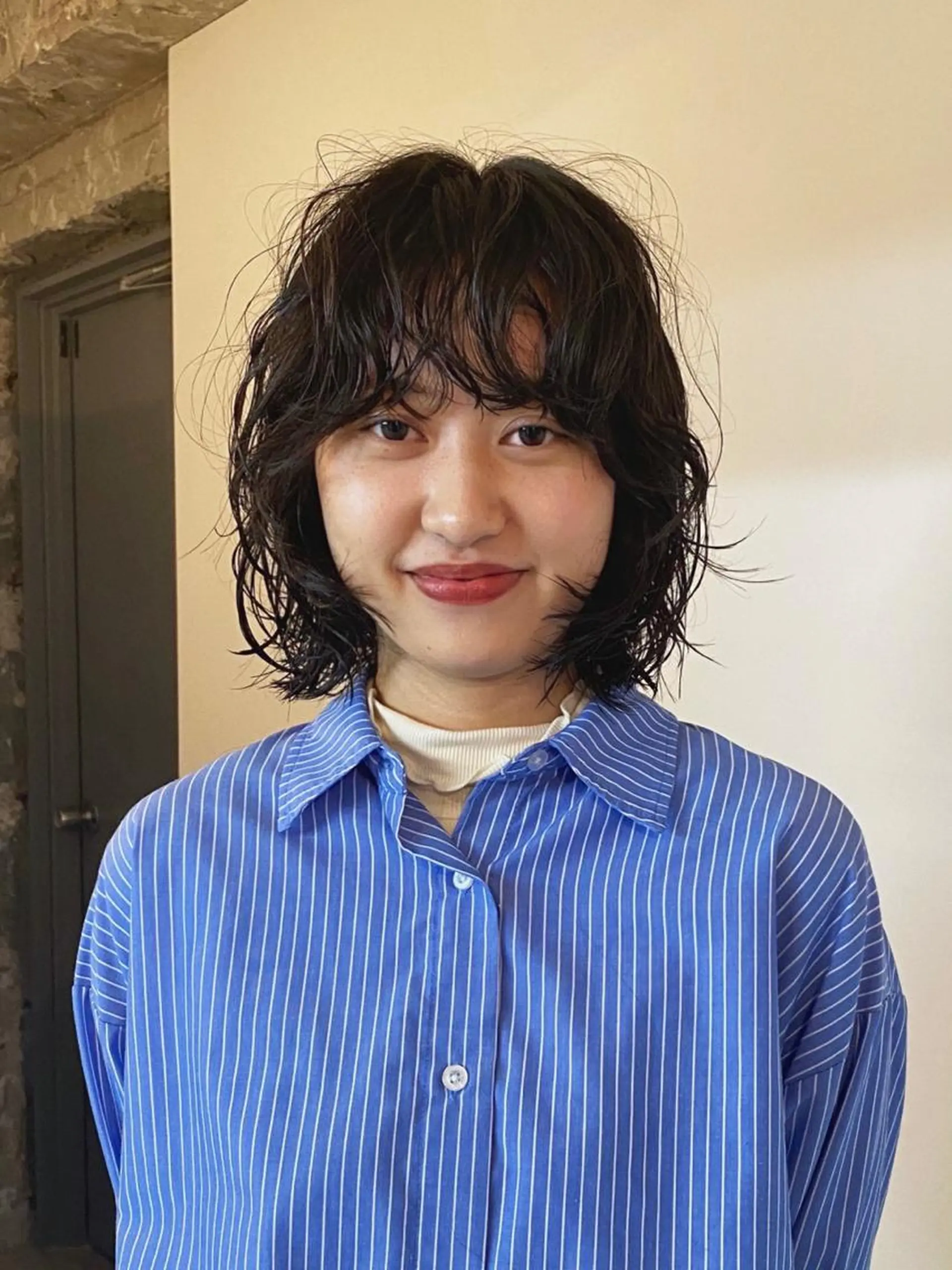 ミディアム カット パーマ GATTACA所属・KEI gattacaのヘアスタイル