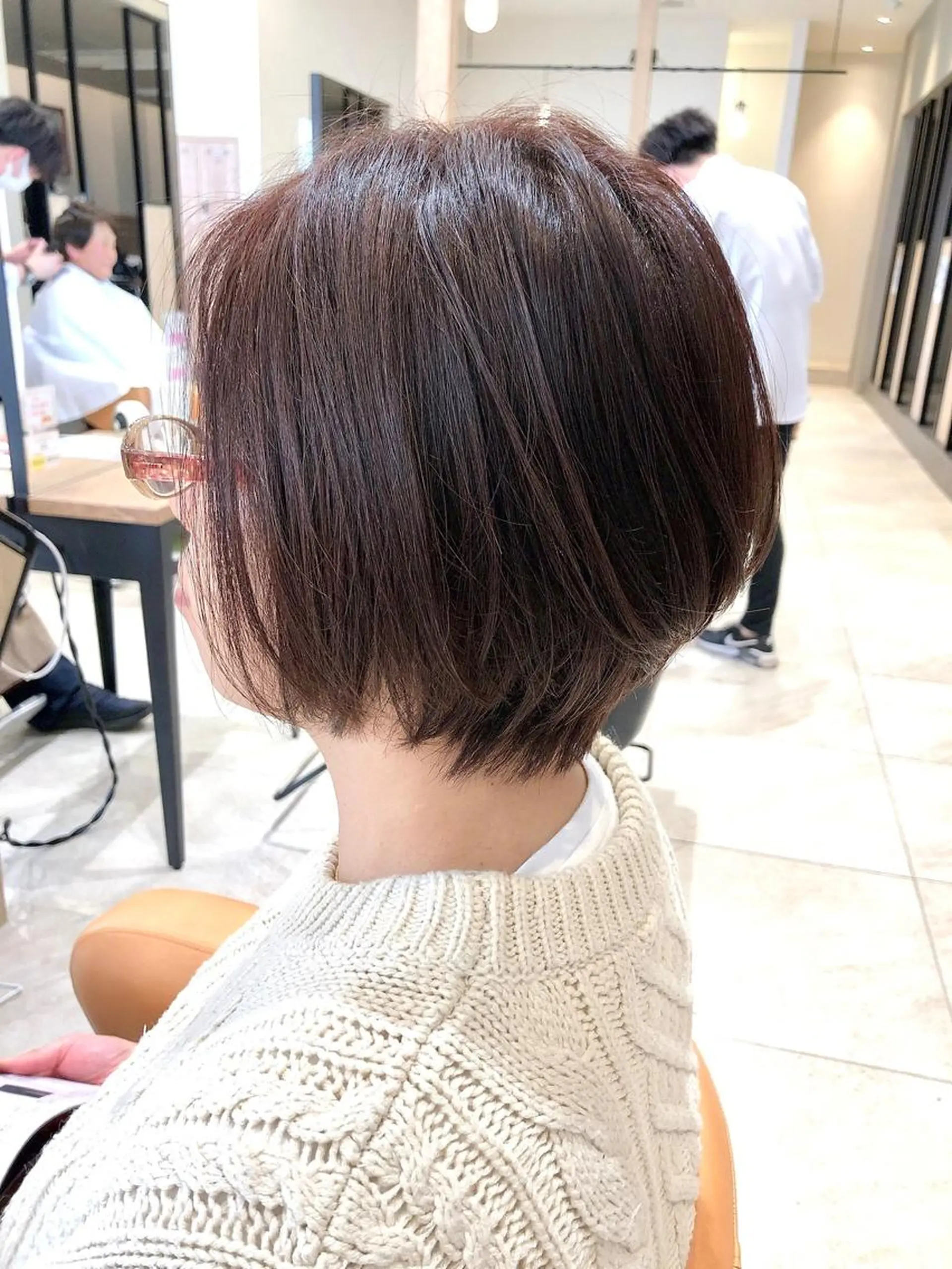 ショート カット 安田 美由紀のヘアスタイル