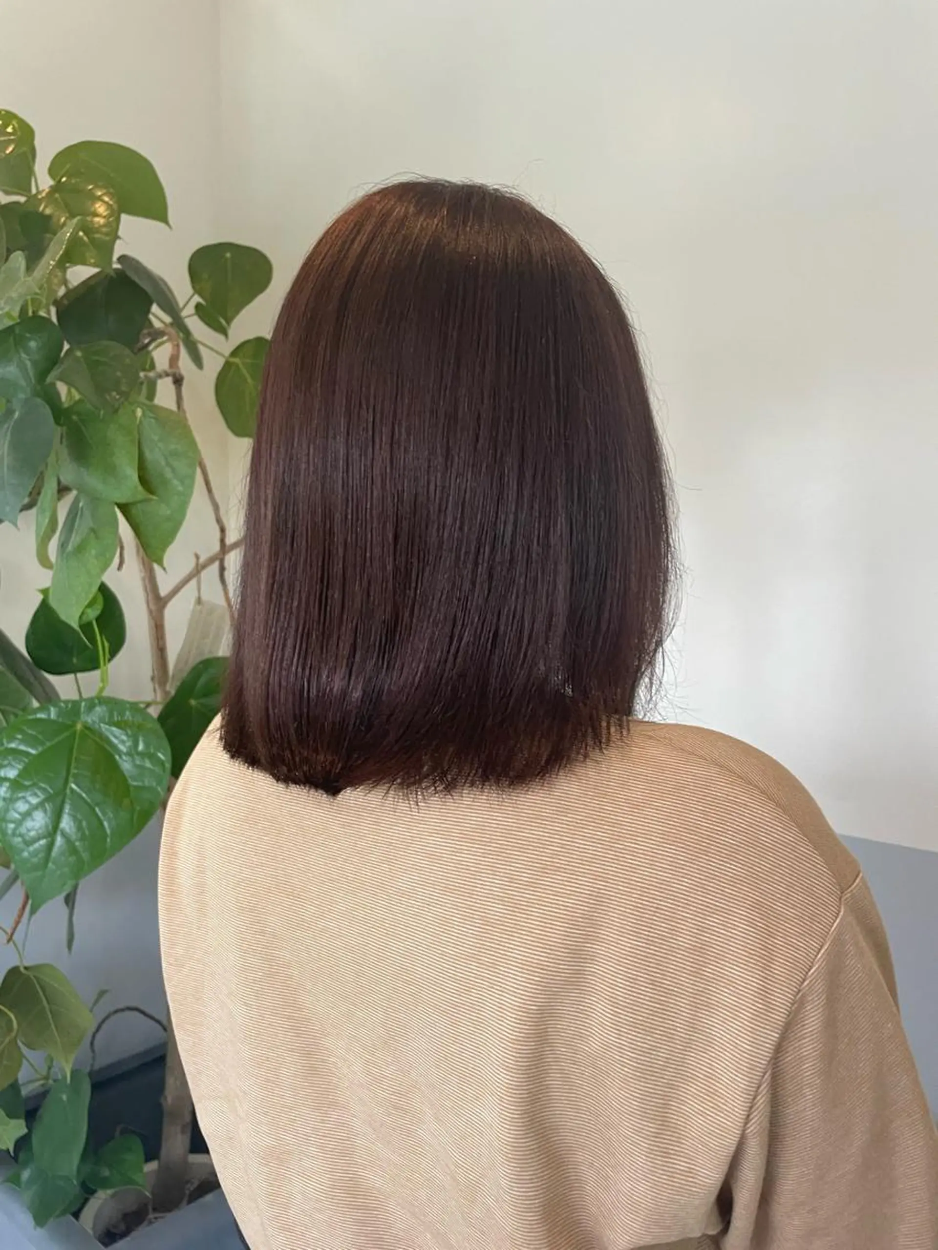 カラー ベージュカラー ラベンダーカラー basho ノエ.／カットモデルのヘアスタイル