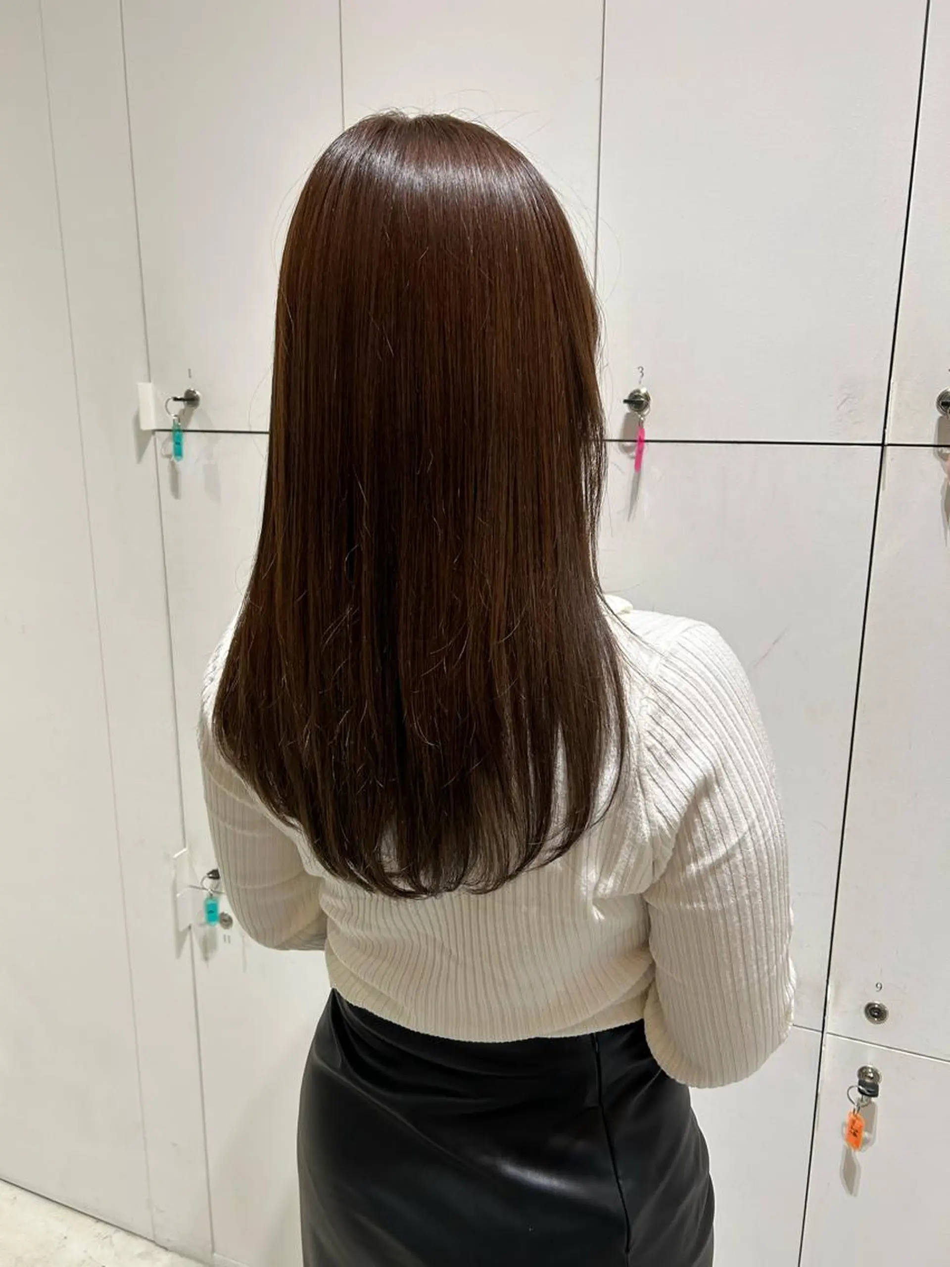 ロング カラー トリートメント カット ヘアカラー トリートメント 透明感カラー🫧 nanohaのヘアスタイル