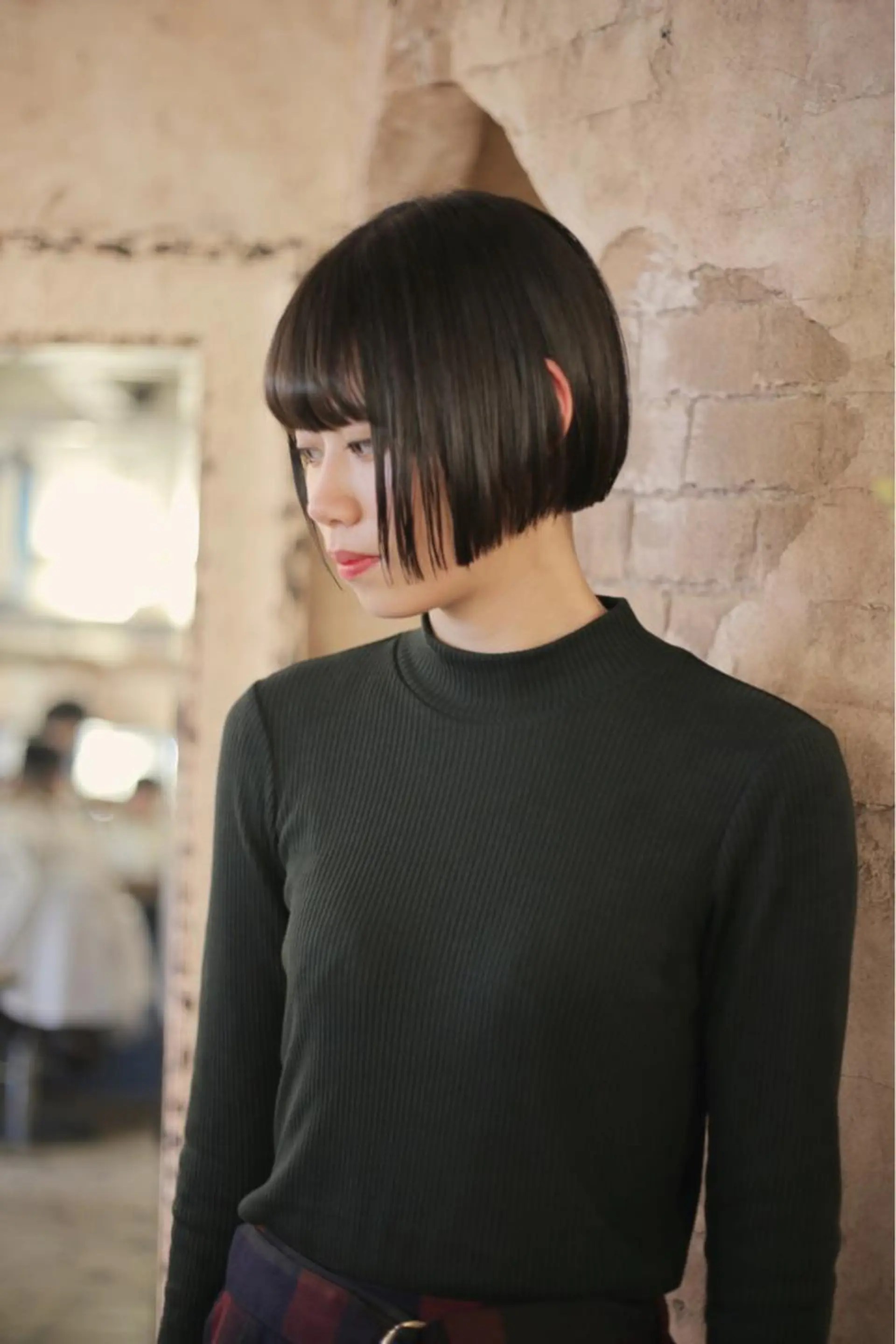 ショート ショートボブ ボブ ショートヘア カット ヘアカラー トリートメント nico 。のヘアスタイル