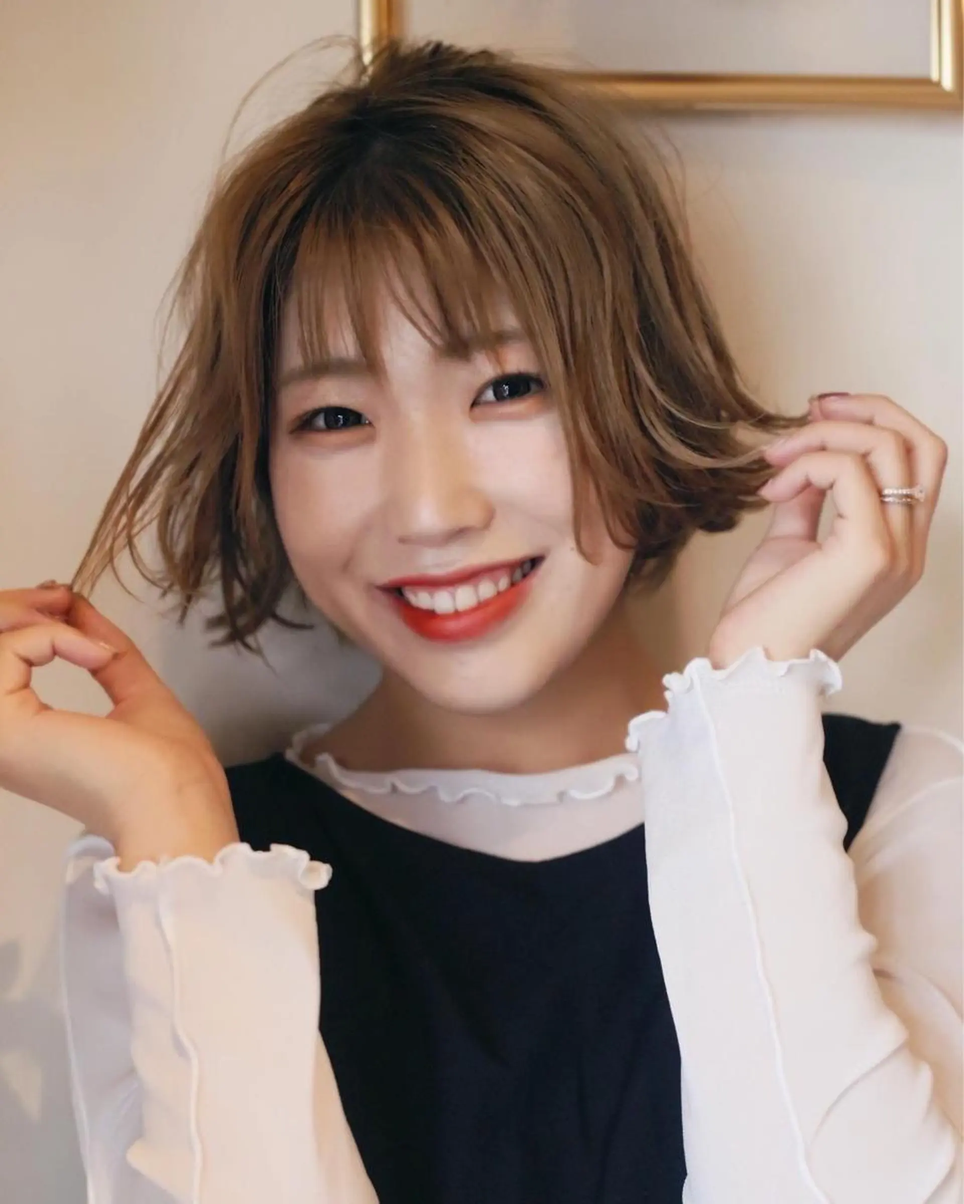 ショート カラー ショートヘア 荒川 真悟のヘアスタイル