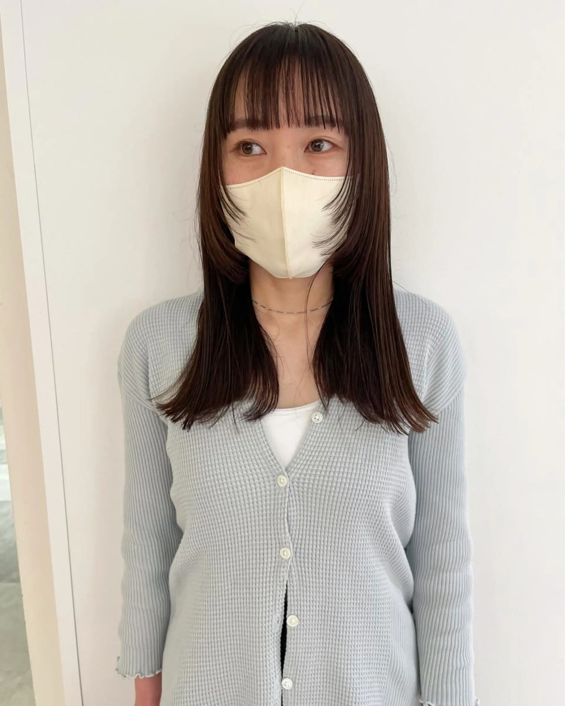 ミディアム カラー カット ヘアカラー iet.所属・ウルフ/ボブ/耳ツボ ジュエリー◎ricoのヘアスタイル