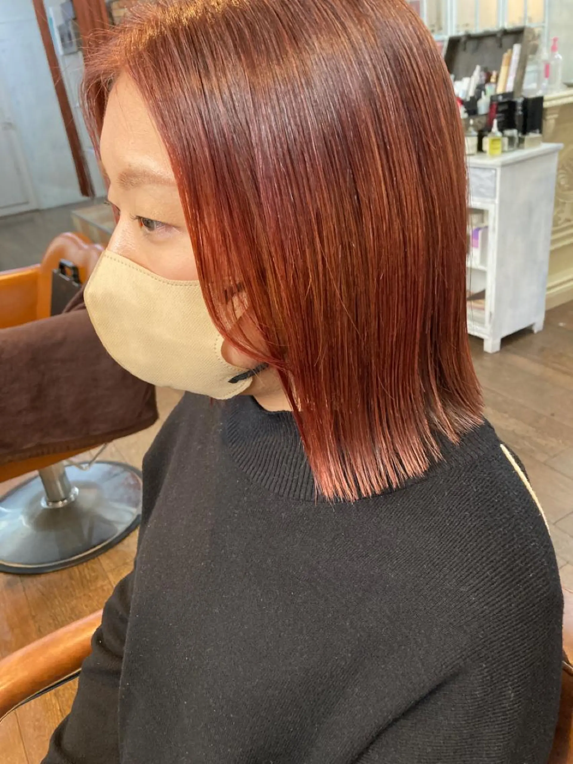 ショート カラー ボブ corona hairdesign KAZUE MAEDA所属・マエダ　カズエ🫶 coronahairのヘアスタイル