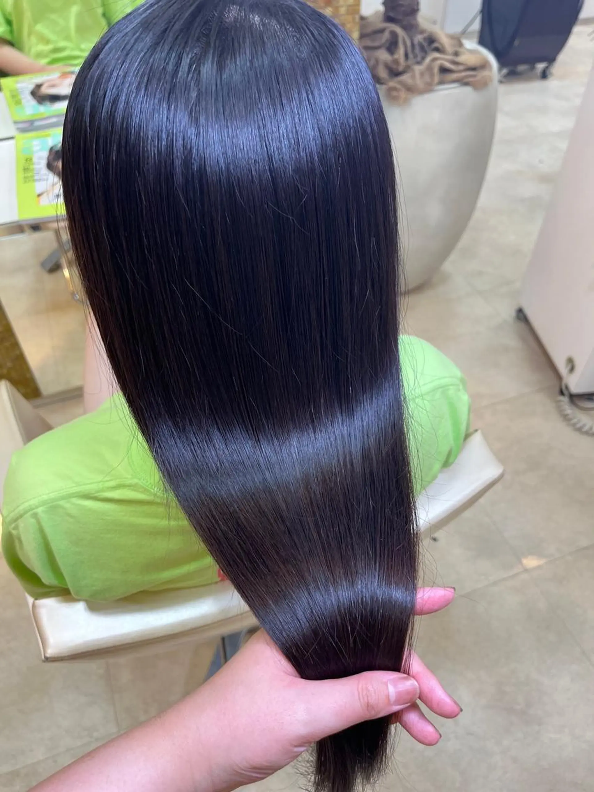 セミロング 学生 縮毛矯正 chic大宮東口所属・🔥大宮メンズ特化 ﾒﾝｽﾞﾍｱ伊藤🔥のヘアスタイル