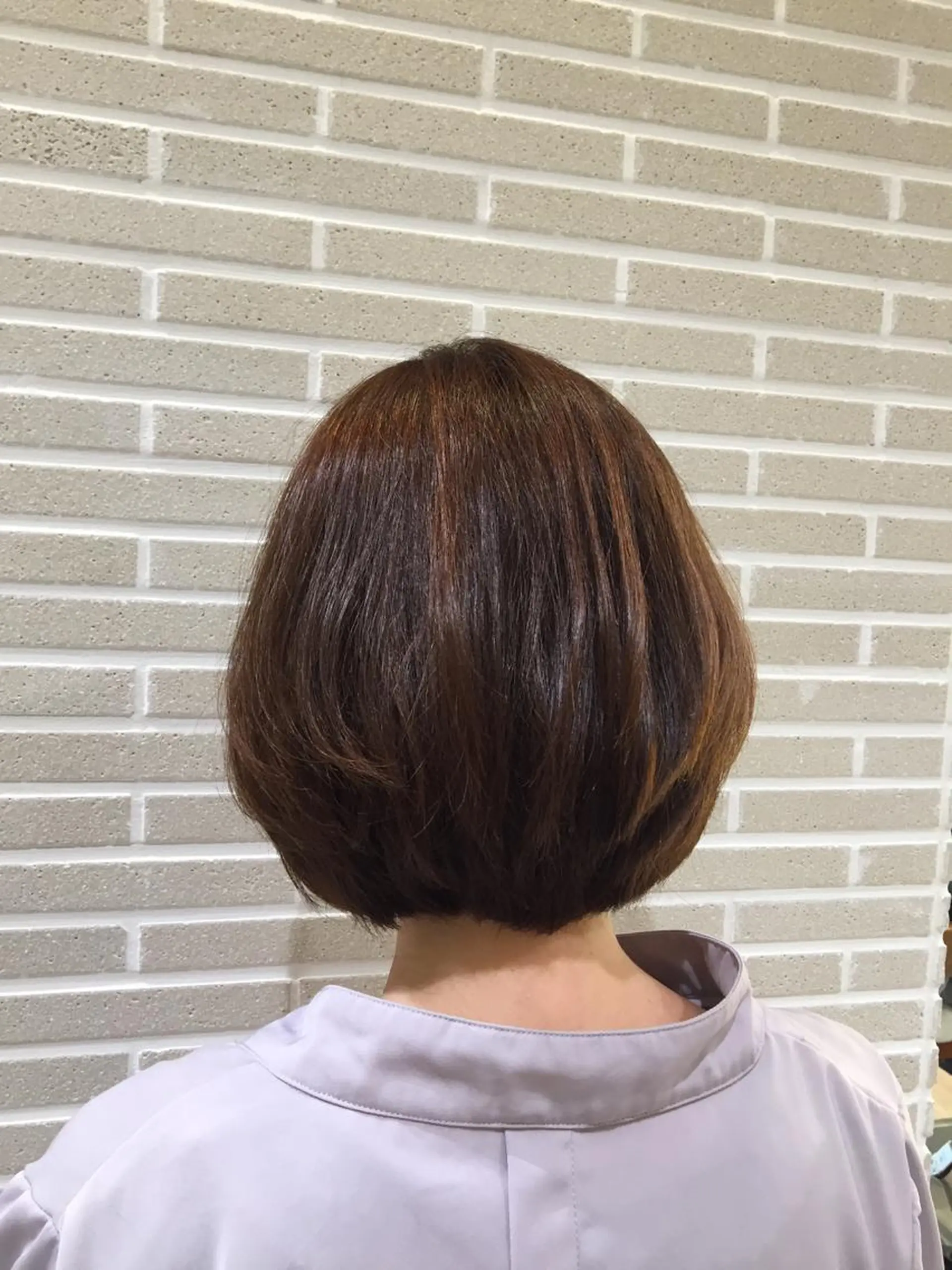
![ミディアム カラー カット ヘアカラー トリートメント 山北 咲子のヘアスタイル