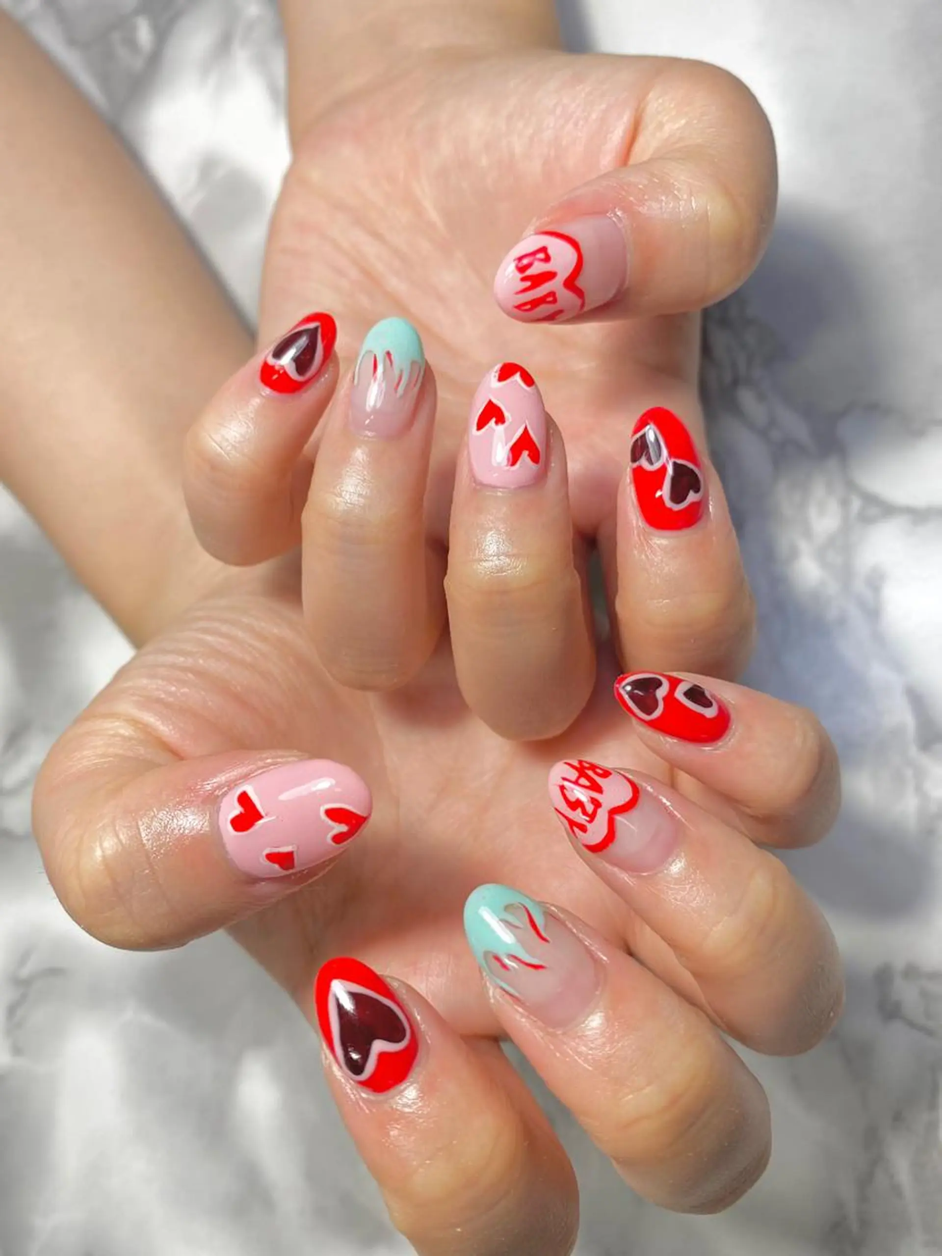 ネイル アートネイル ハンドネイル nail salon "a"のネイルデザイン